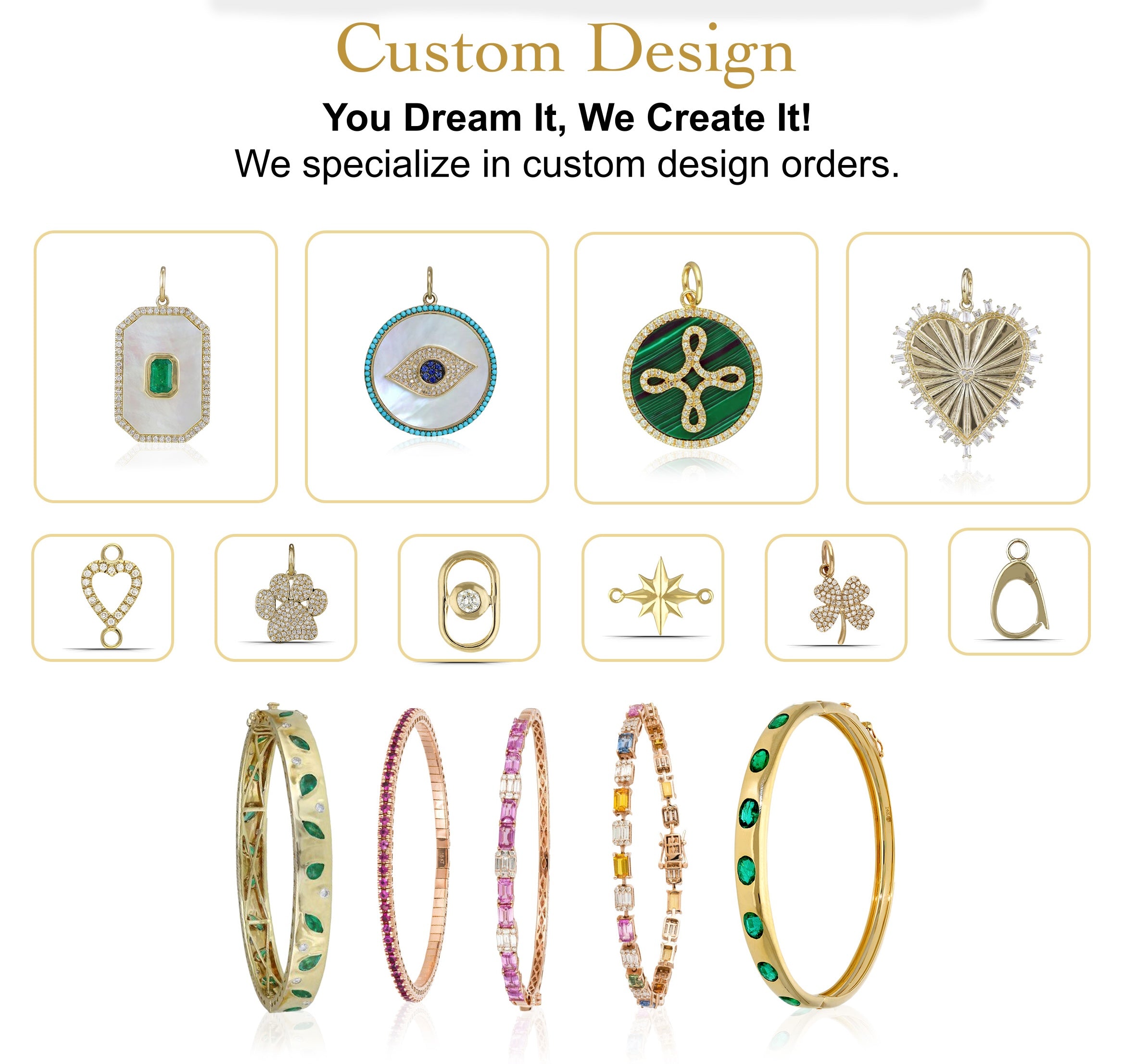 14K Fine Gold and Diamond Jewelry - Maahira Jewels