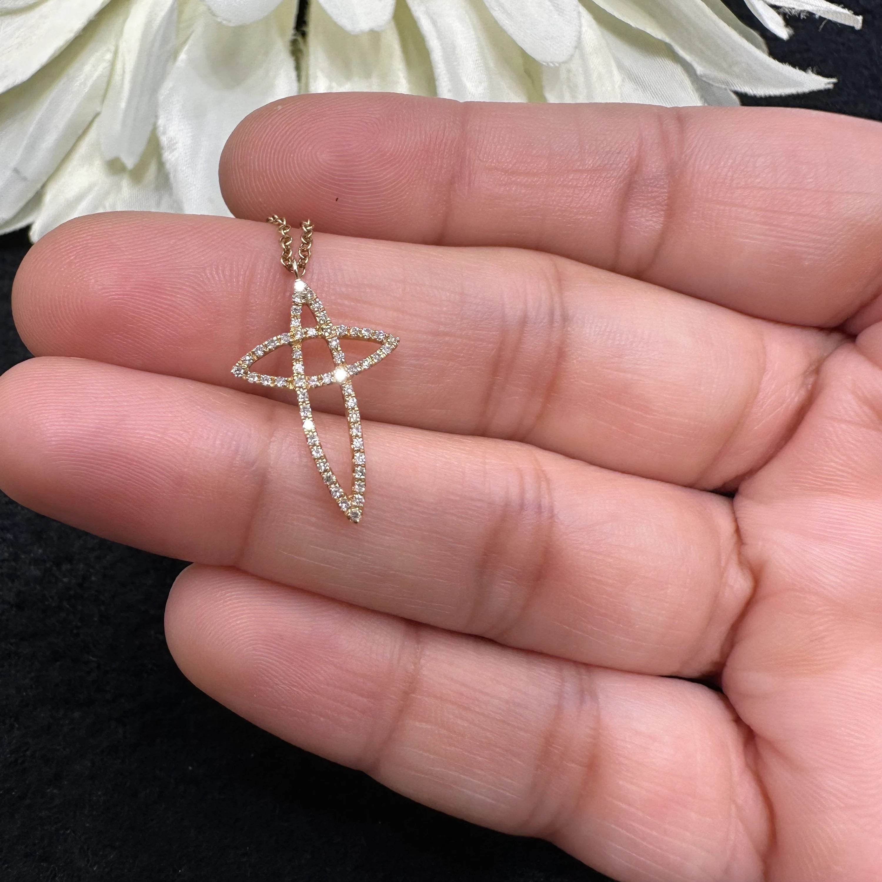 Diamond Cross Necklace