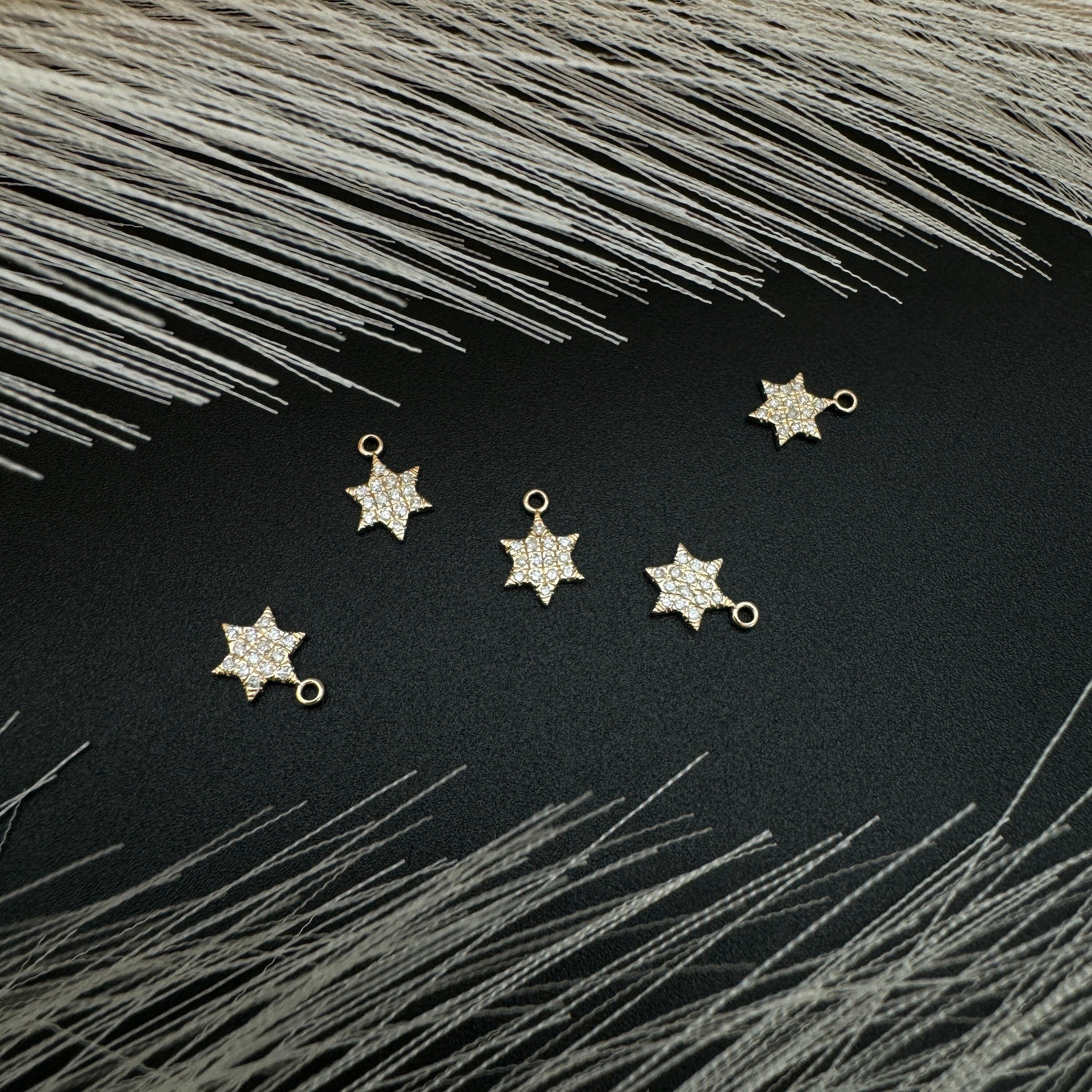 Diamond Star Charm