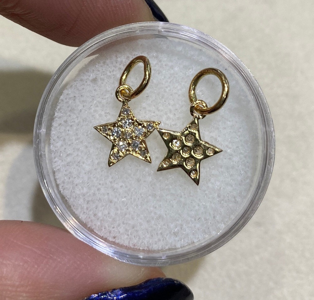 Diamond Star Charm