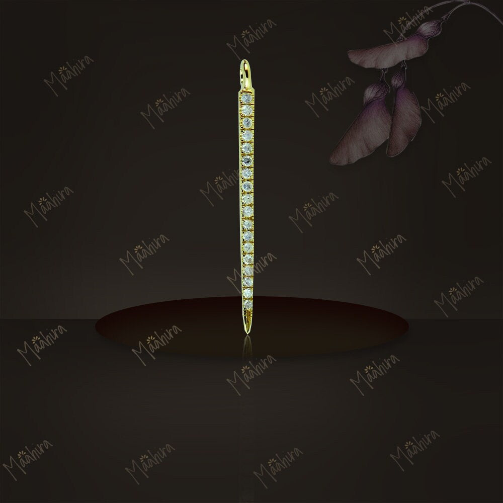 Diamond Spike Charm 22mm