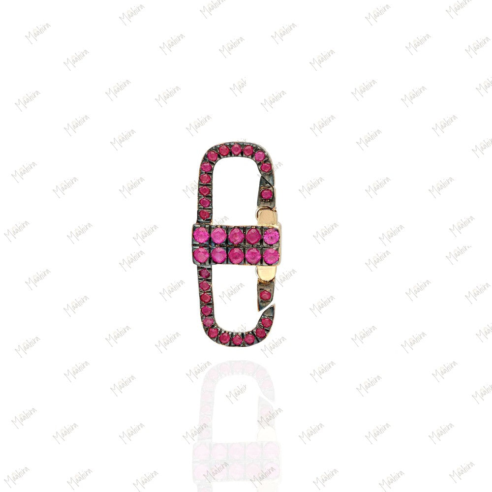 Ruby Two Side Spring Lock 7.20x19.30mm