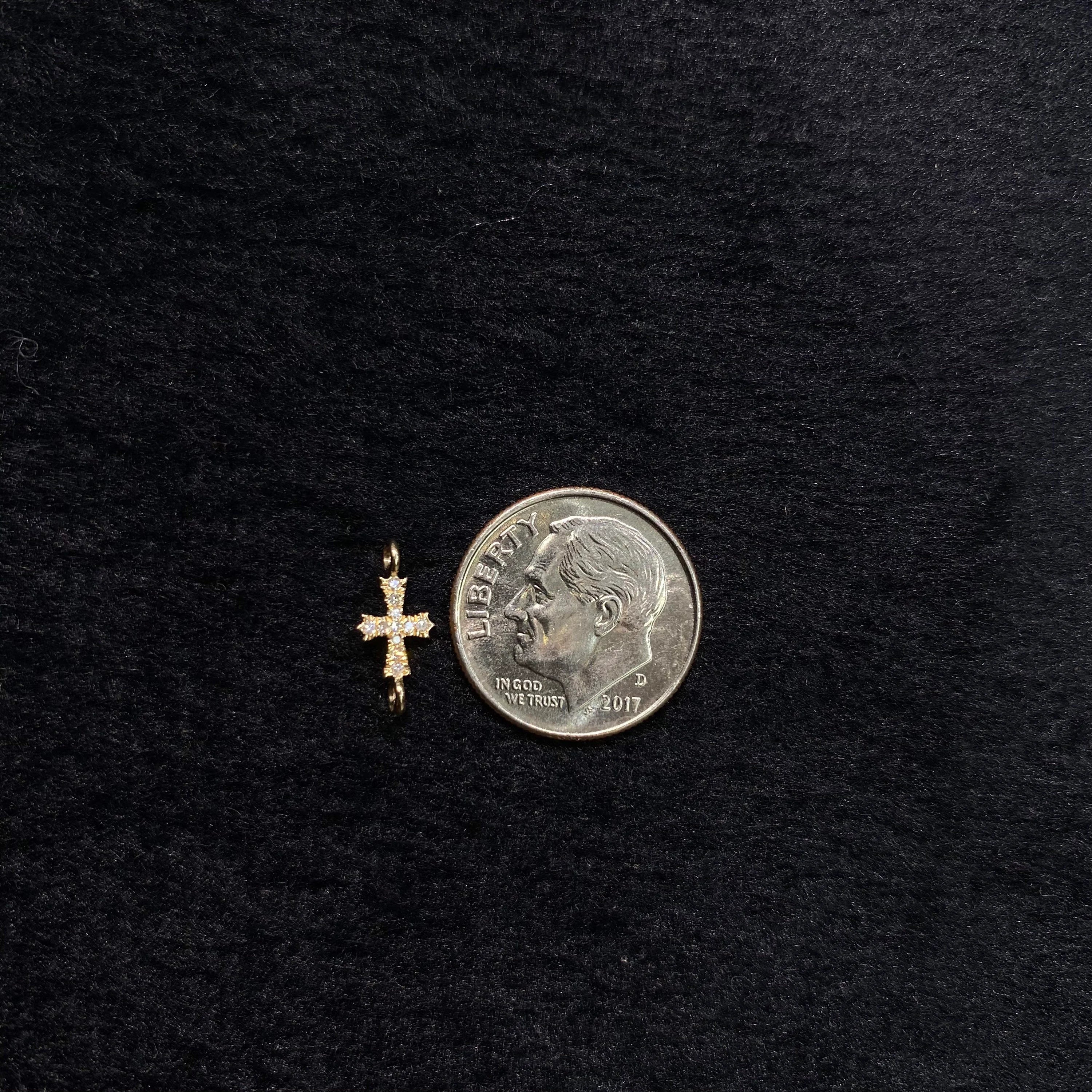 Diamond cross connector