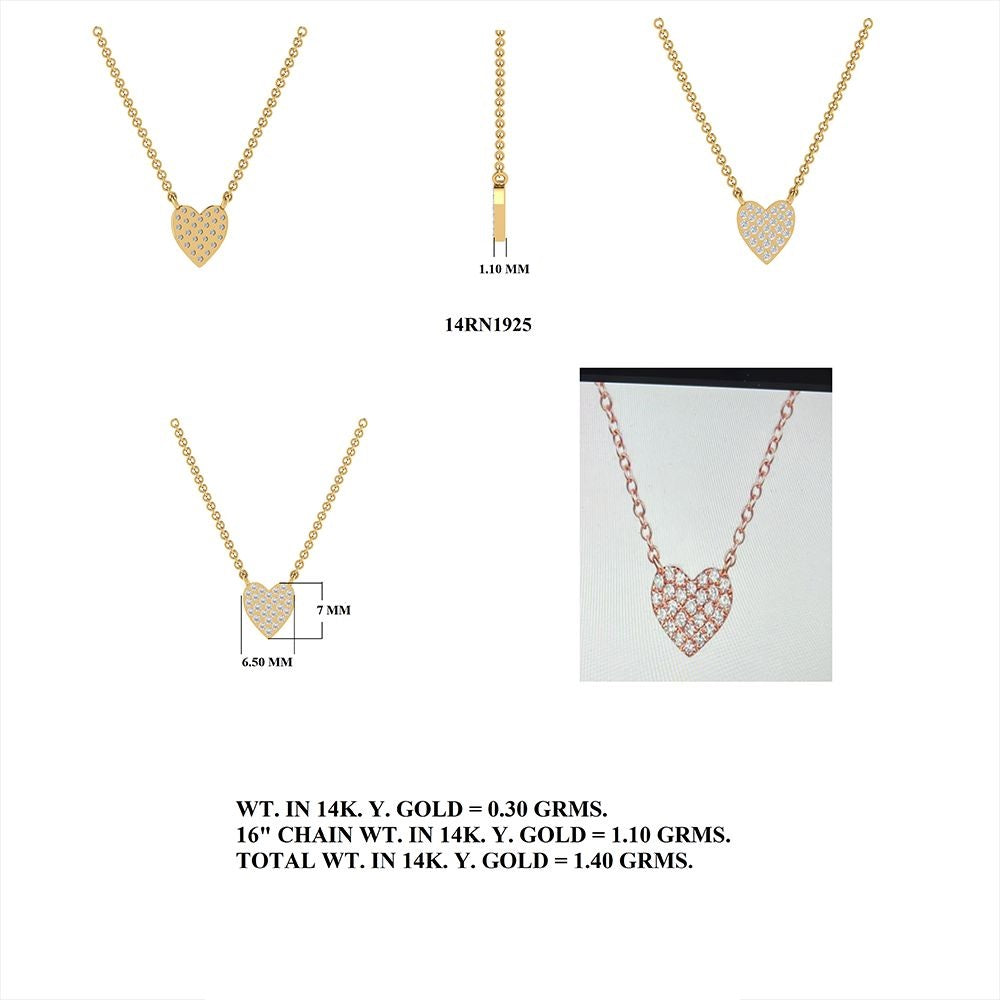 Diamond Heart Necklace
