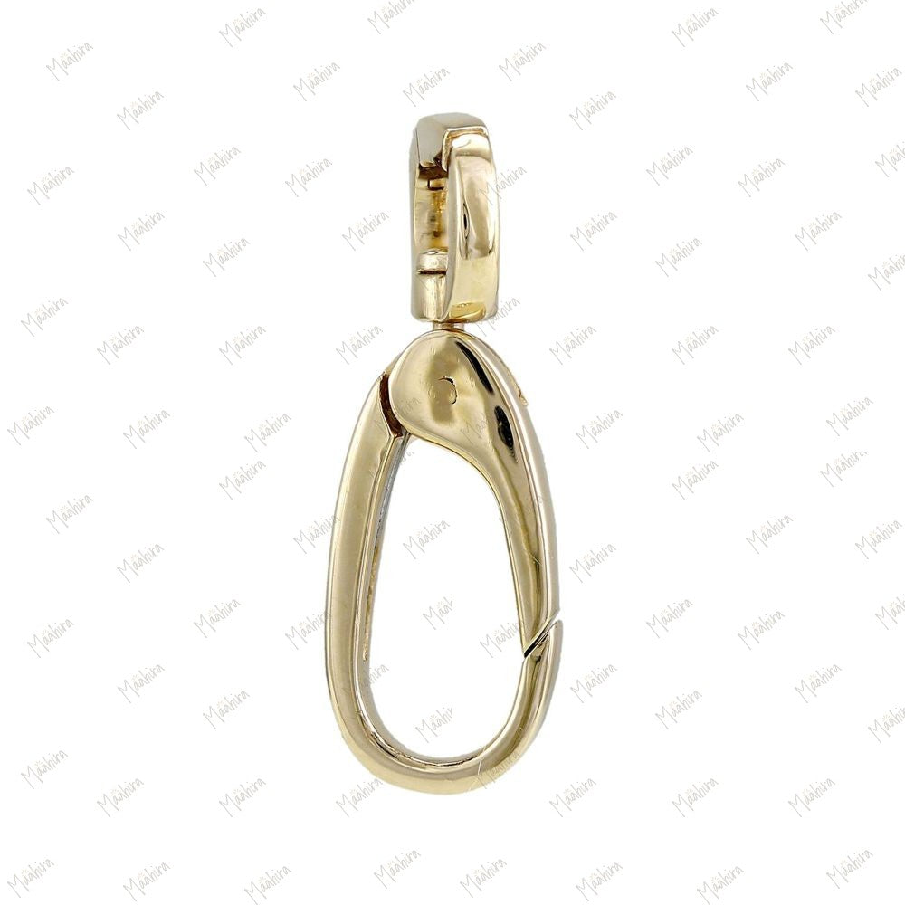 Swivel Lobster Clasp Connector Top 6x9mm, Bottom 7.5x15mm