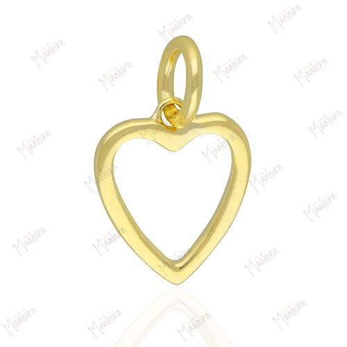 Cutout Heart Charm