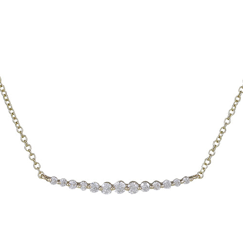 Graduated Diamond Necklace