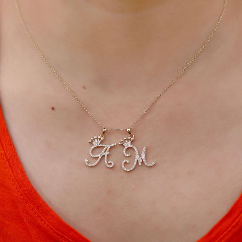 M Letter Pendant
