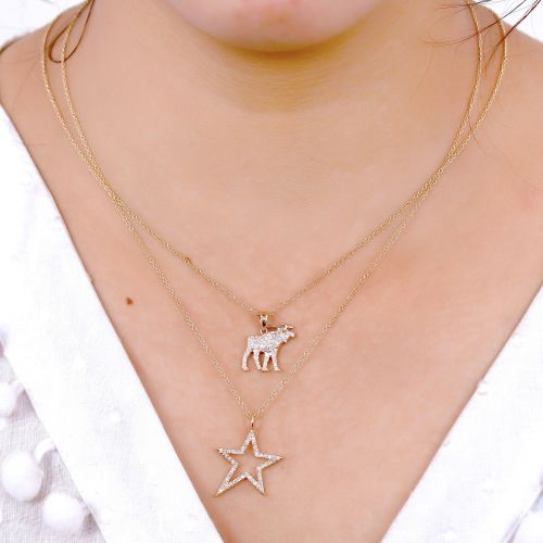 Diamond Star Pendant
