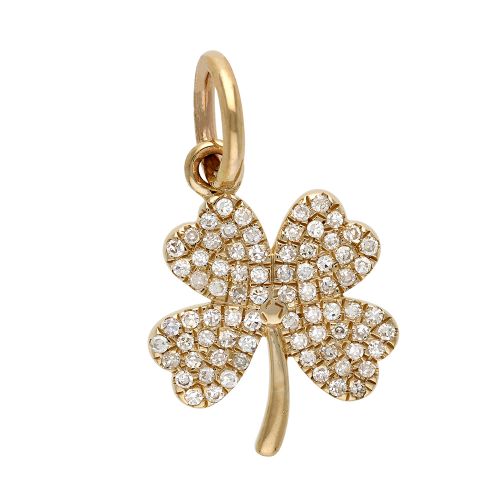 Diamond Clover Pendant