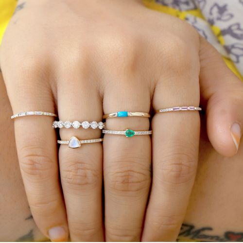 Emerald Ring in US size 6