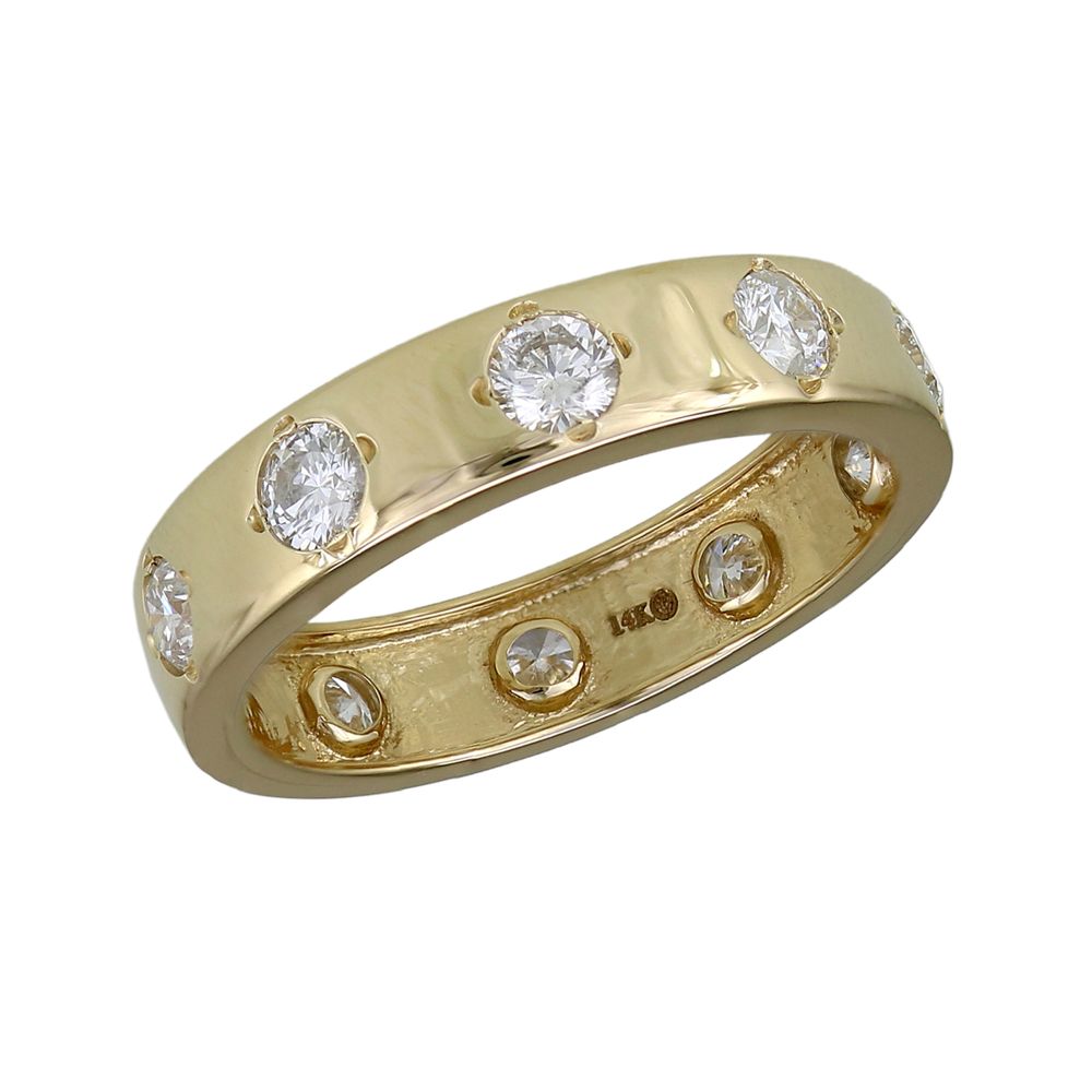 Yellow Gold Diamond Ring
