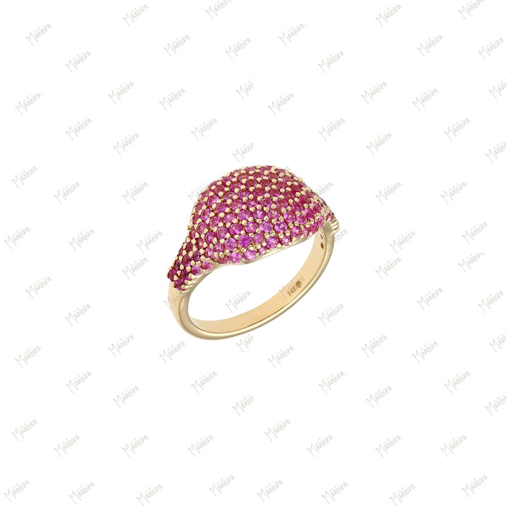 Minimalist Blue Sapphire Ring – US Size 4