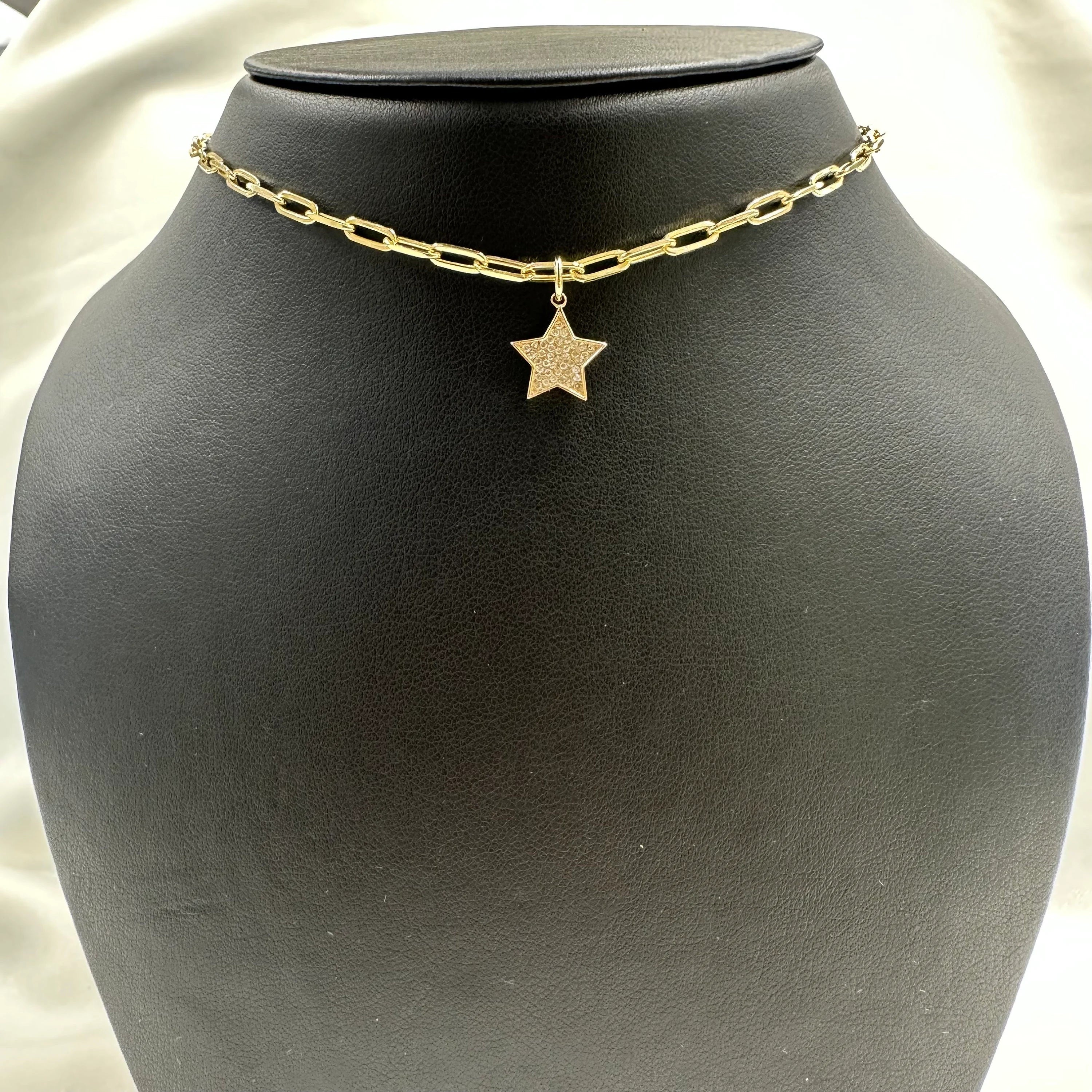 Diamond Star Charm 10mm