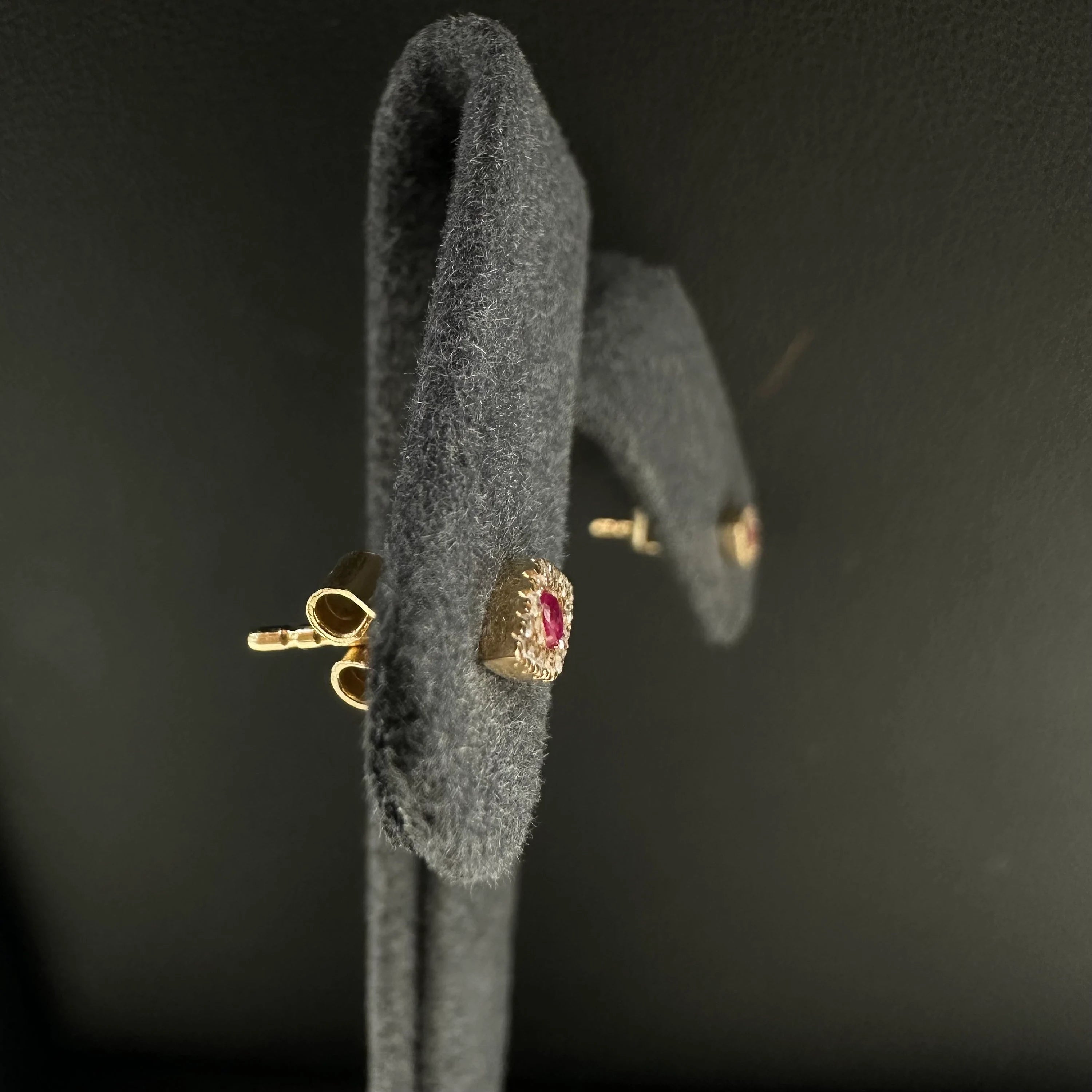 Diamond Eye Ear Studs