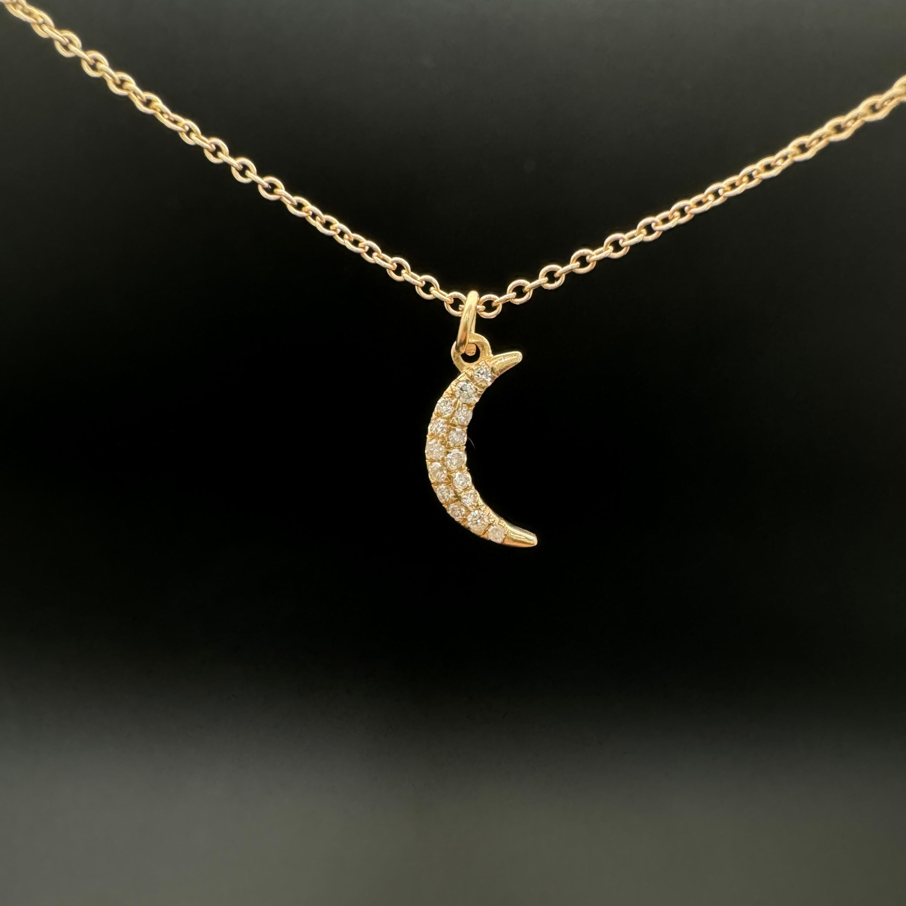 Crescent Moon Charm