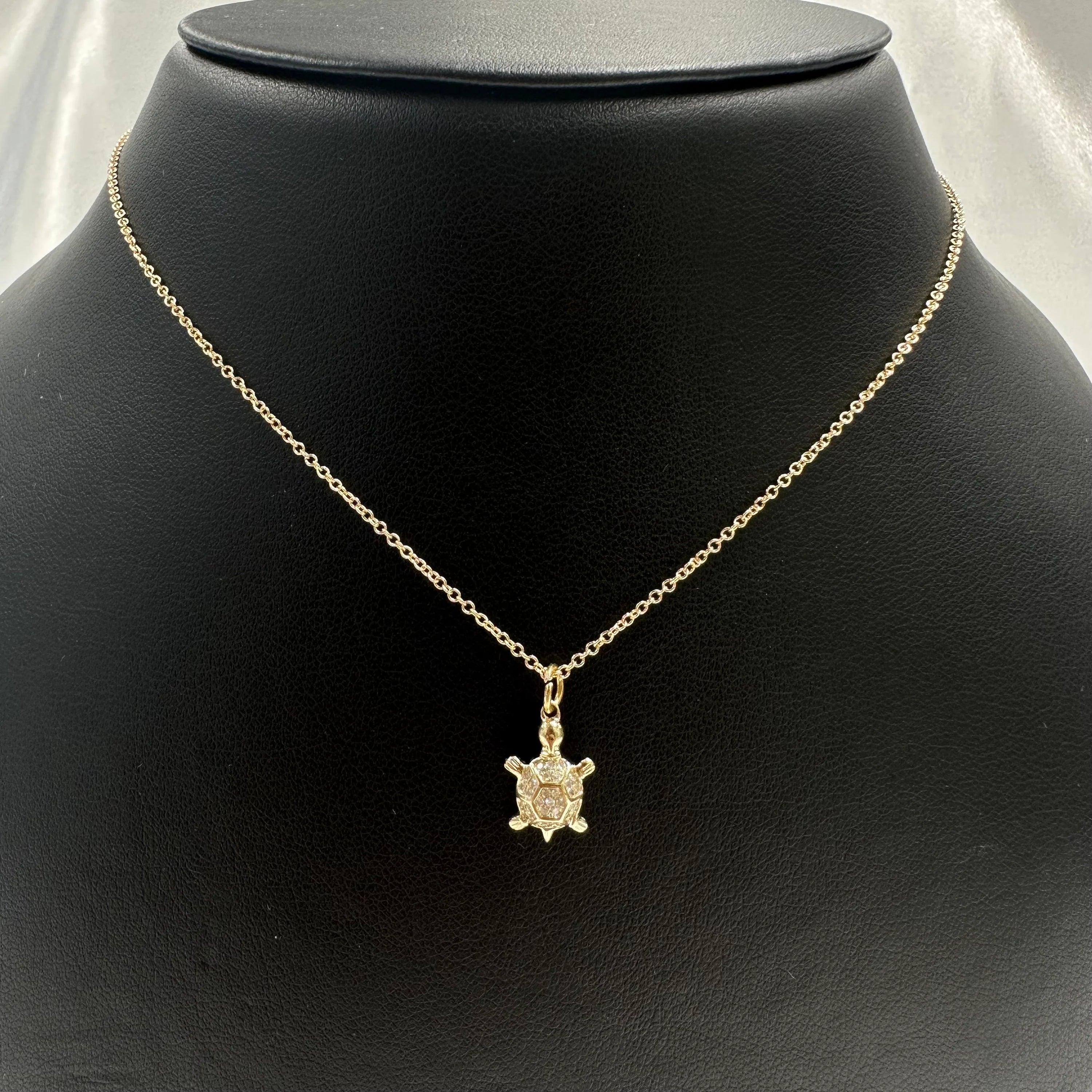 Diamond Turtle Charm