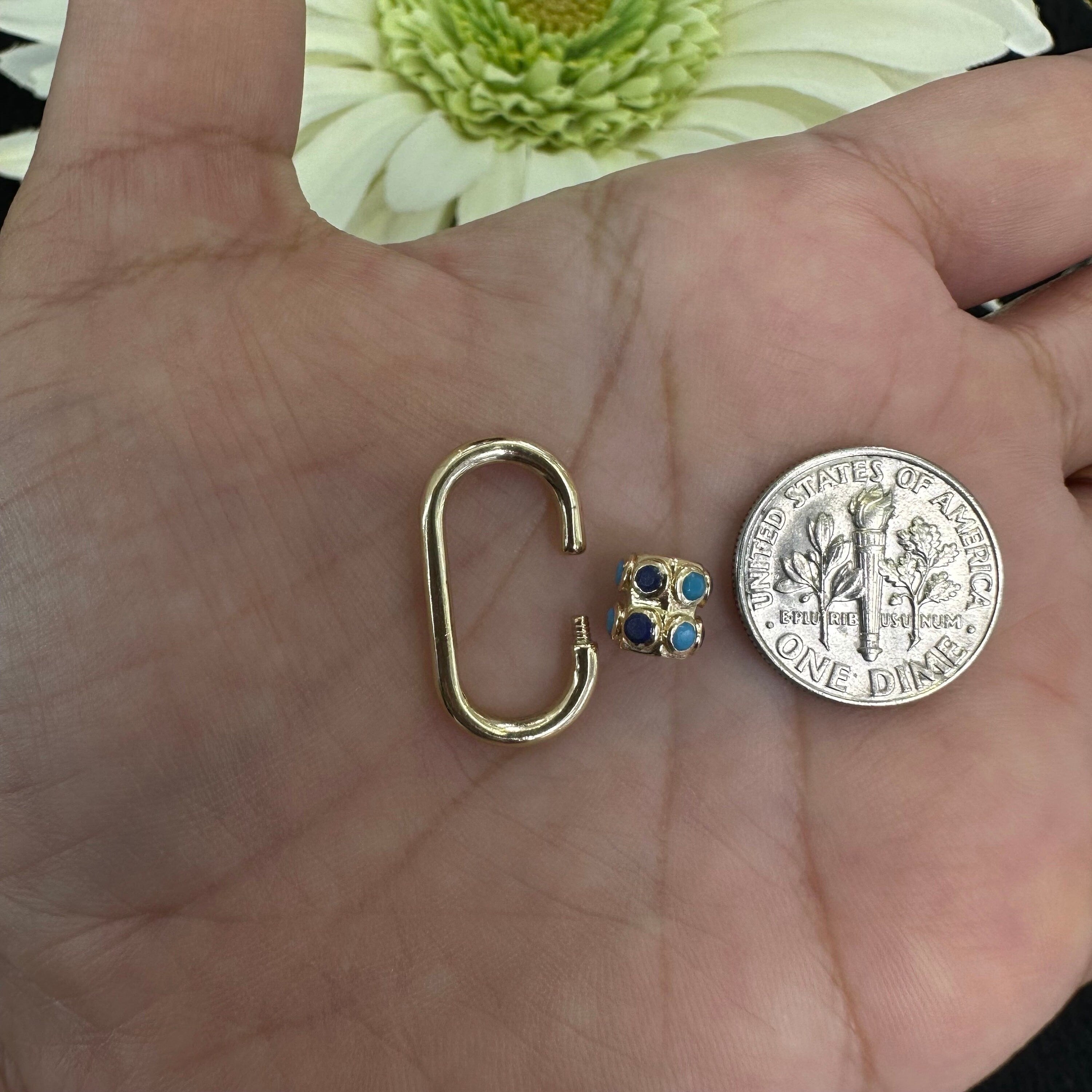 Diamond Oval Shape Carabiner