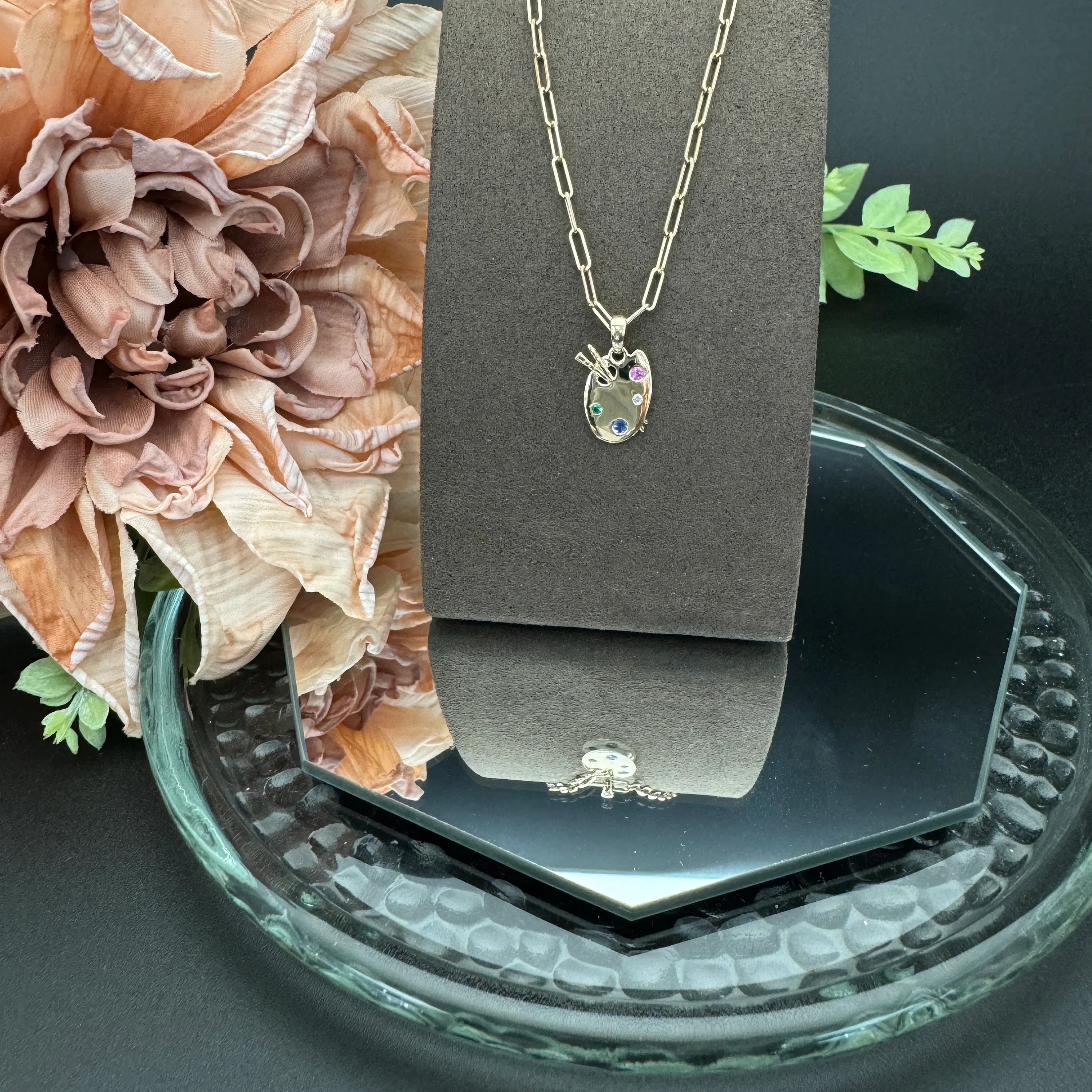 Golden Palette Pendant