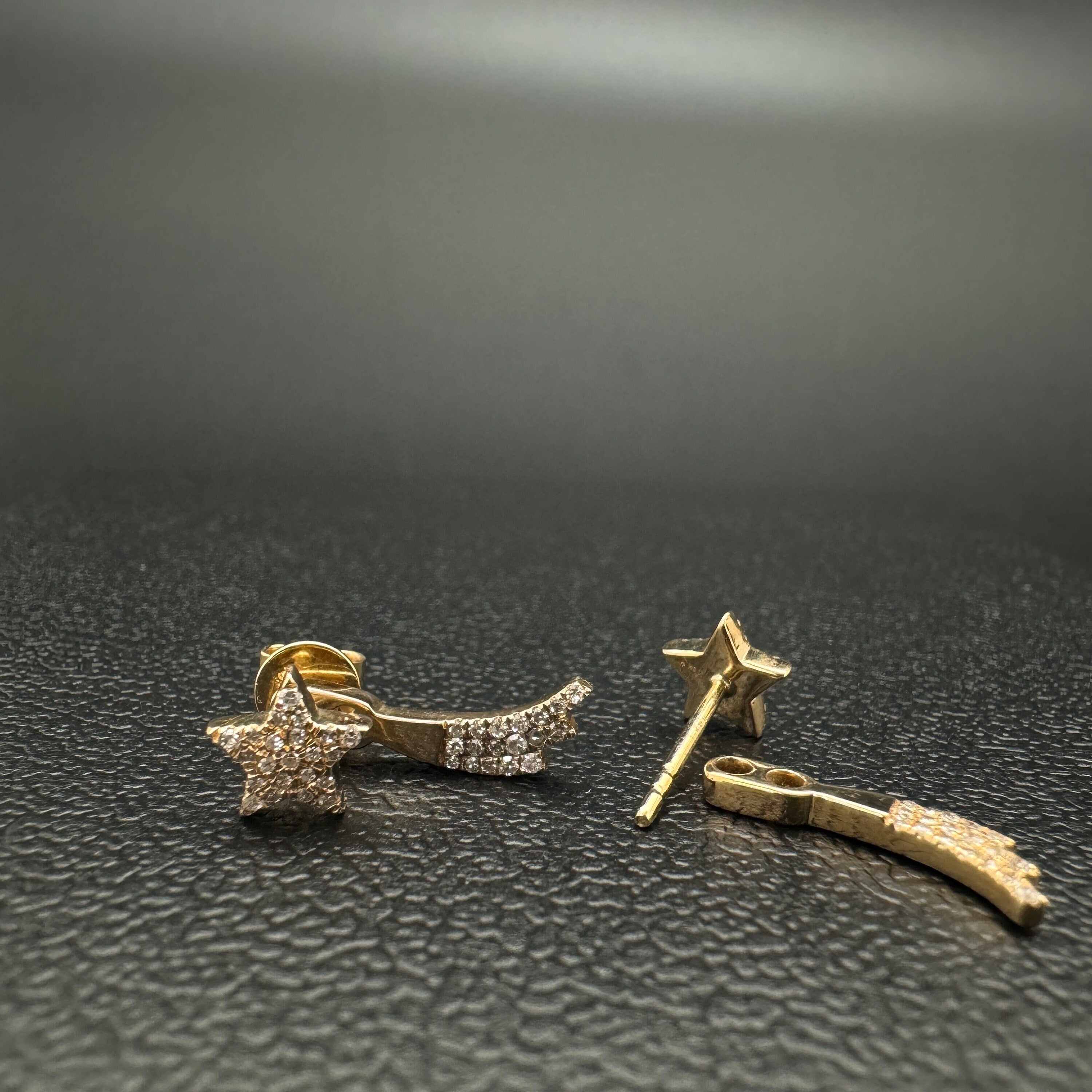 Comet Star Ear Studs