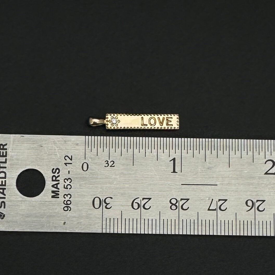 Love Bar Pendant