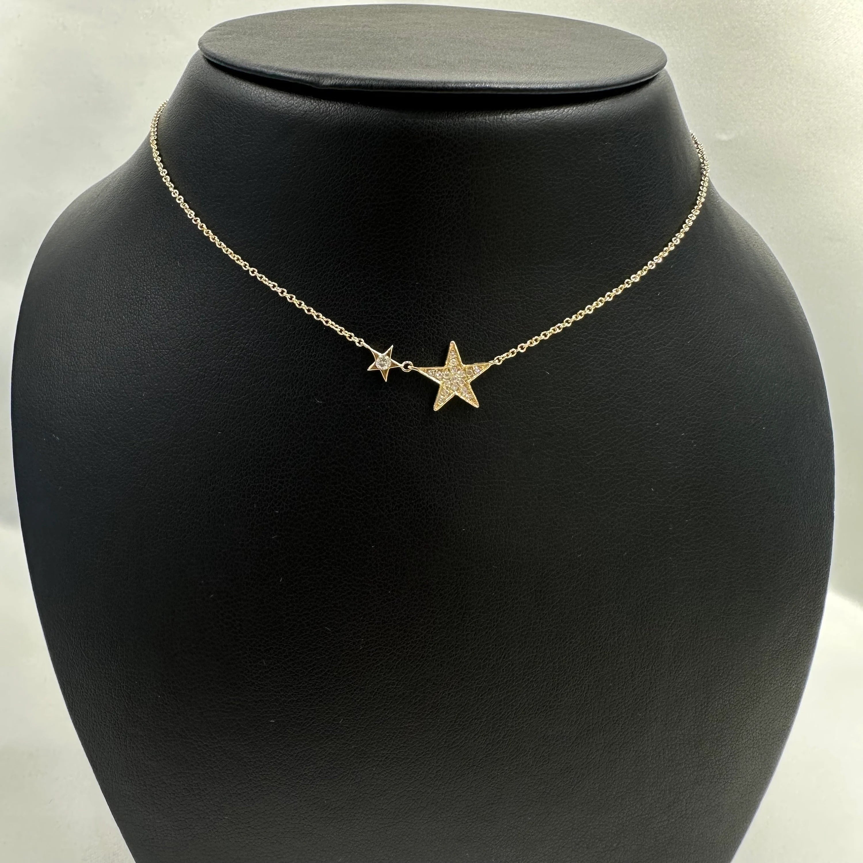 Diamond Star Necklace