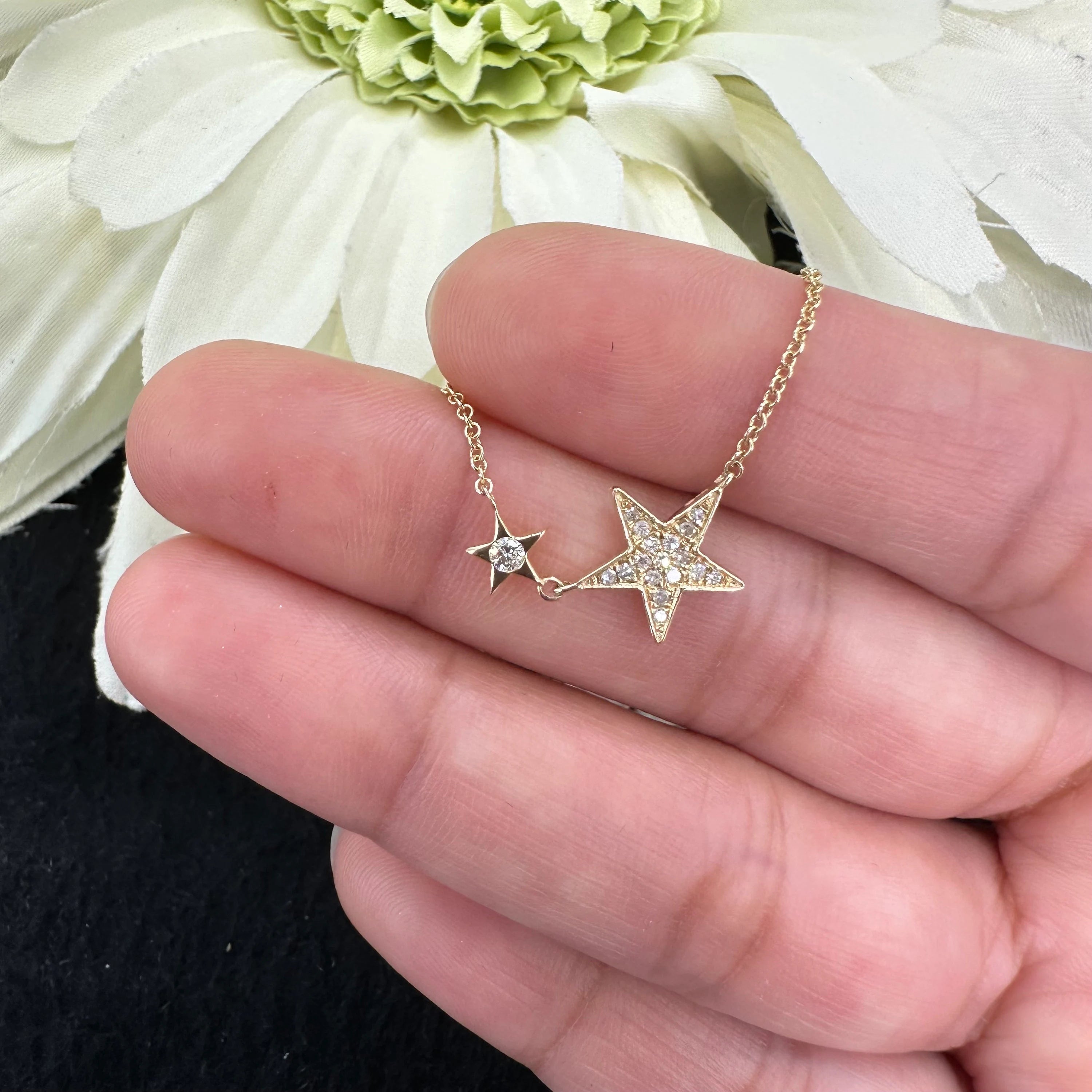 Diamond Star Necklace