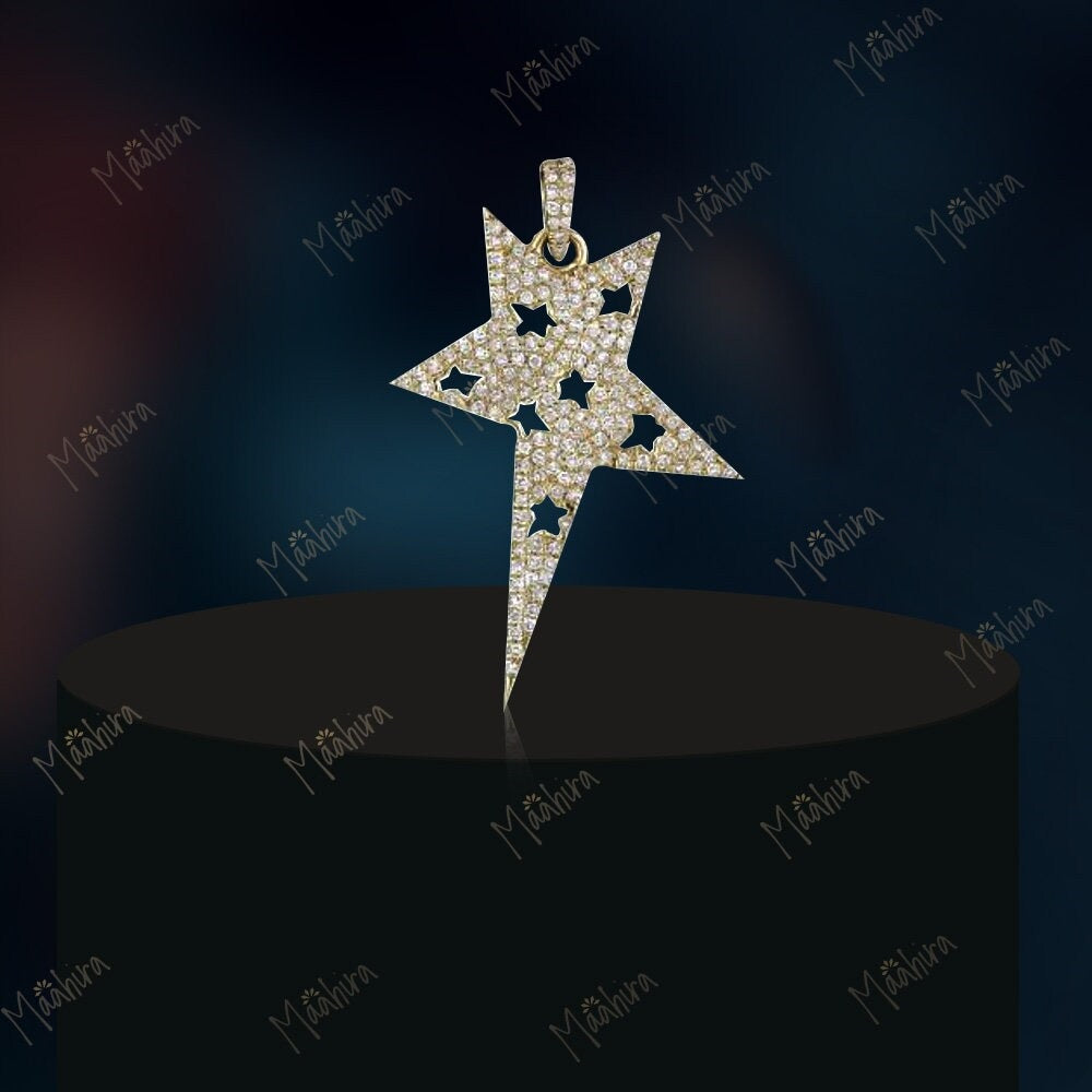 Star Pendant 30.30x19.85mm