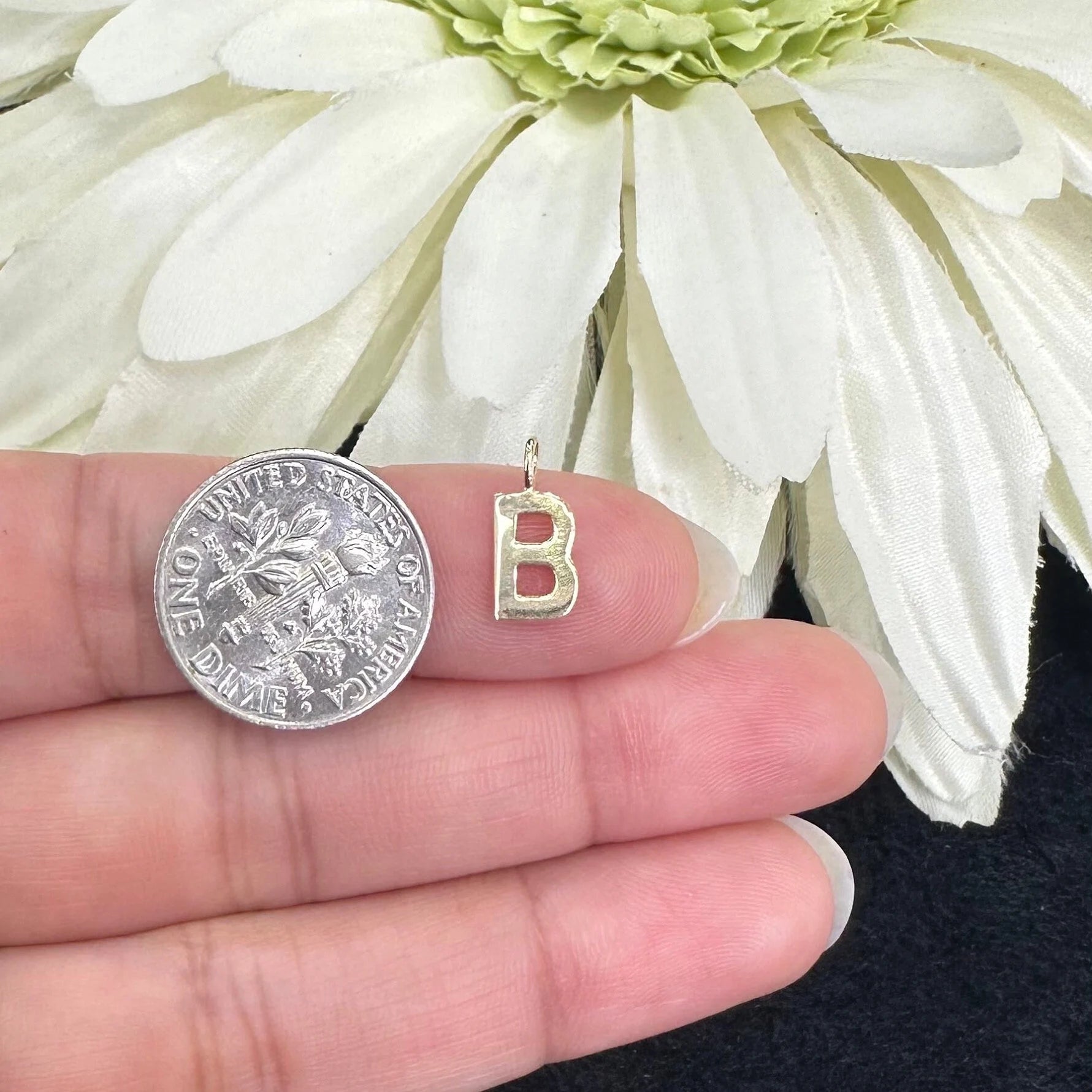 Charm Letter A 8mm (JR 3mm)