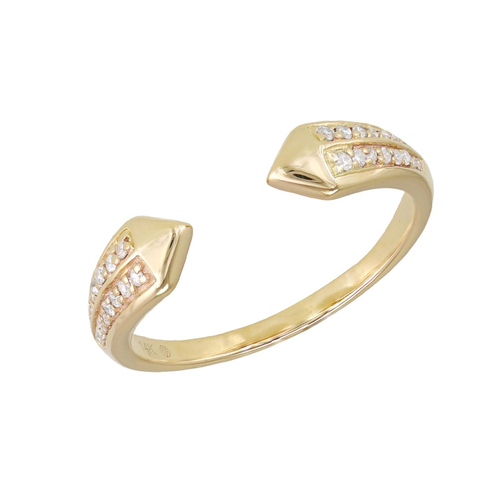 Diamond Open Ring