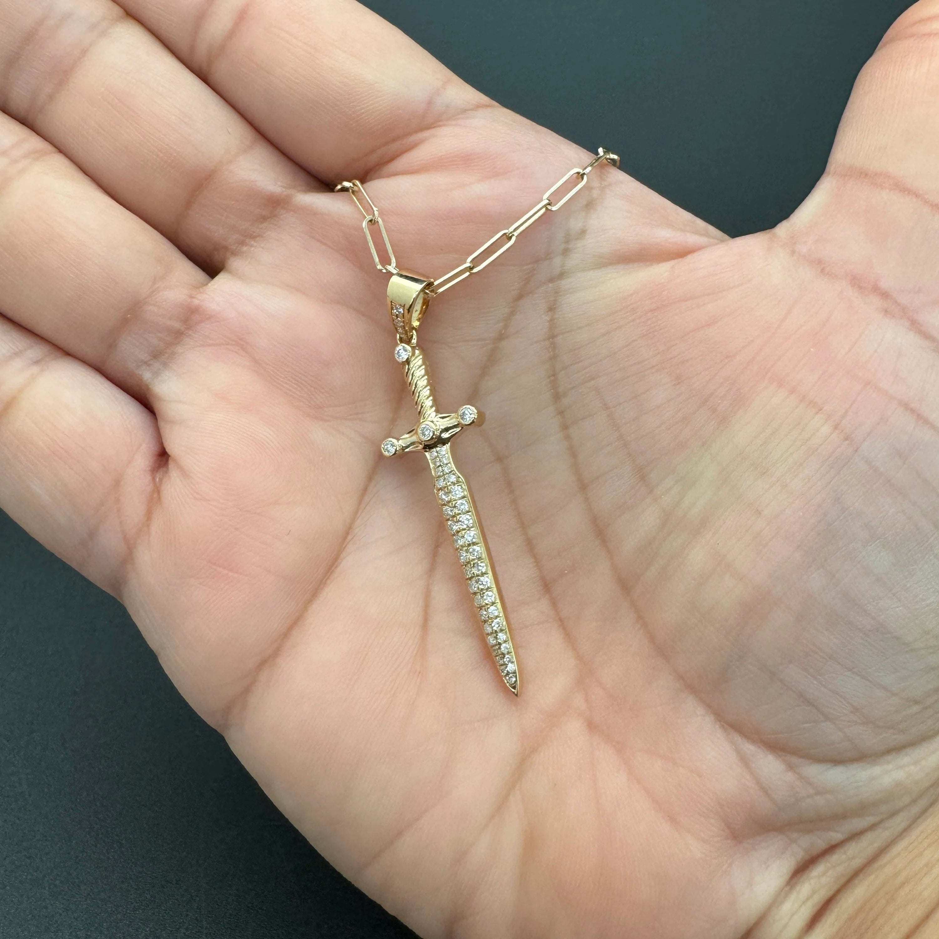 Diamond Sword Pendant