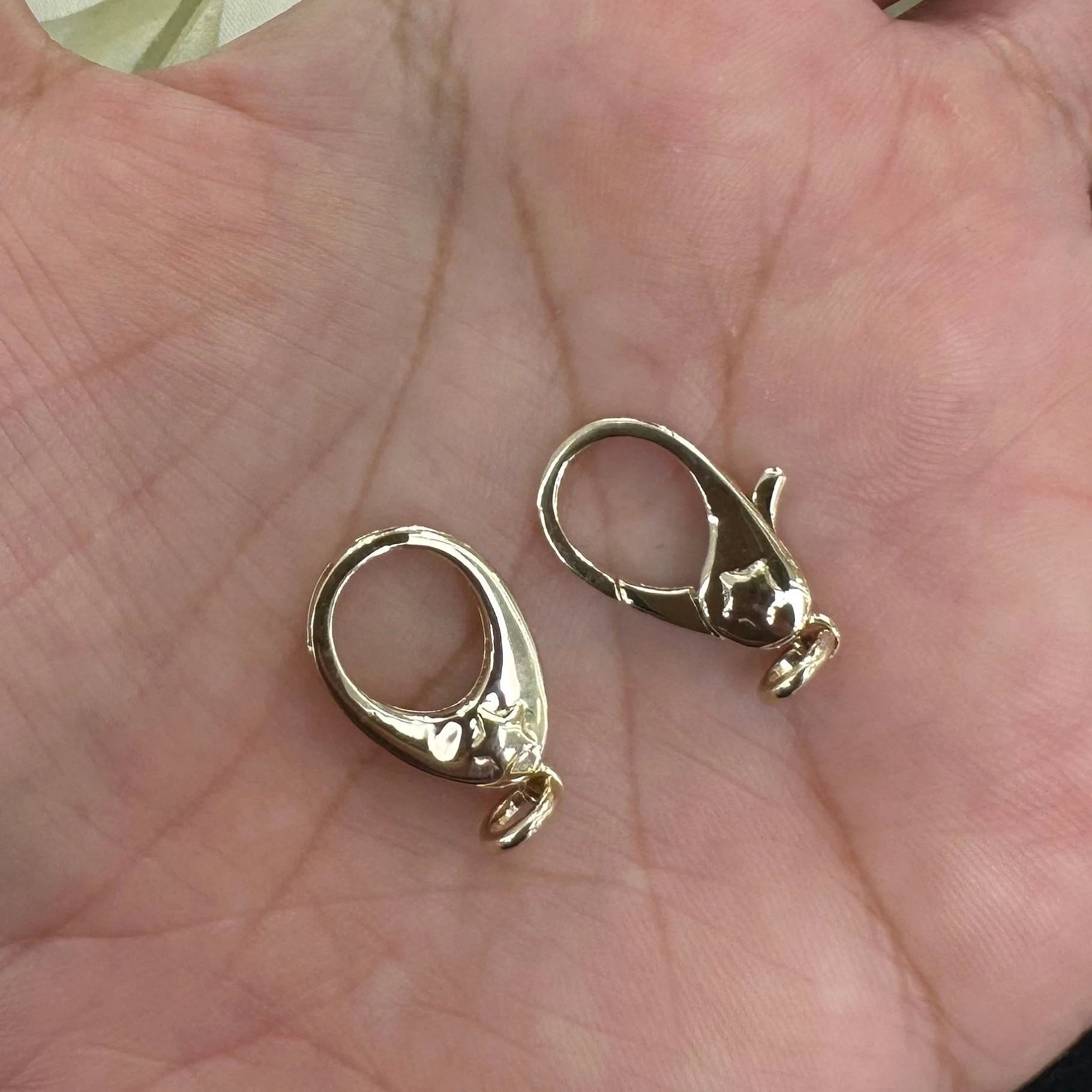 Solid Gold Handcuff Charm