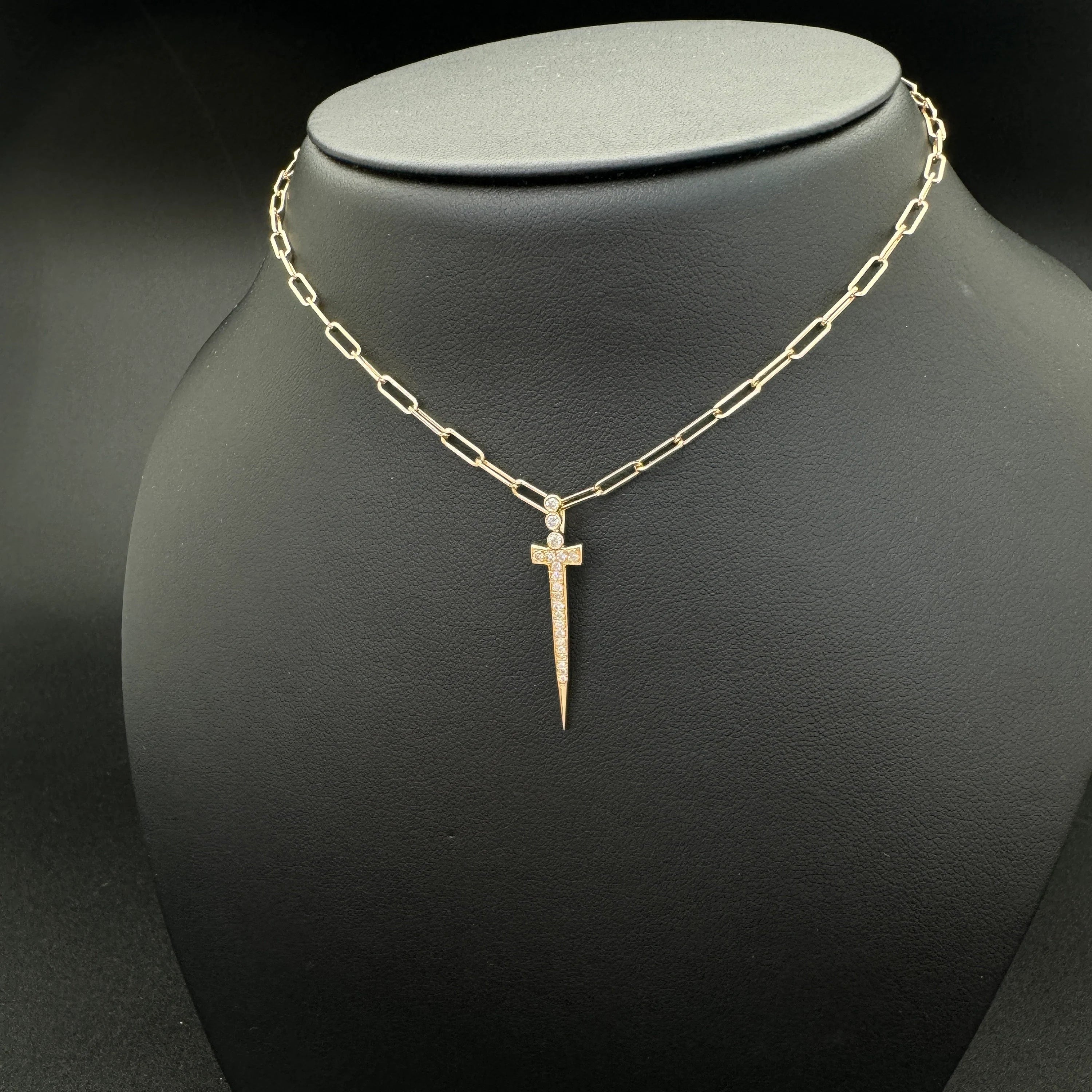 Diamond Cross Pendant