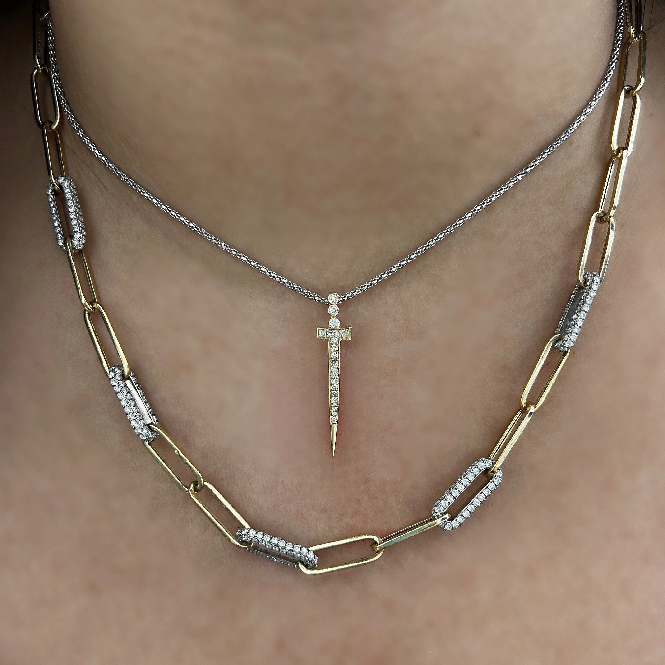 Diamond Cross Pendant