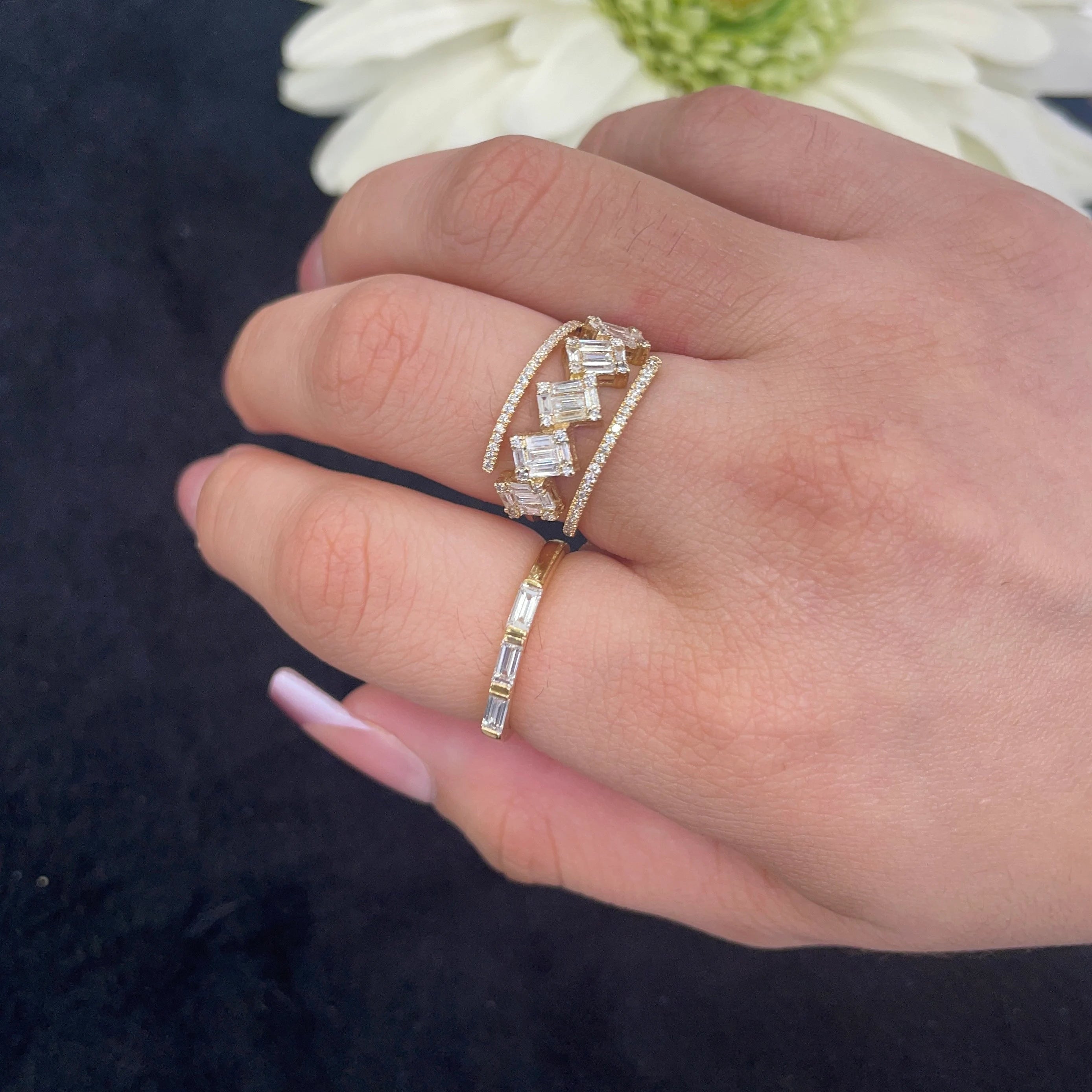 Diamond Baguette Ring