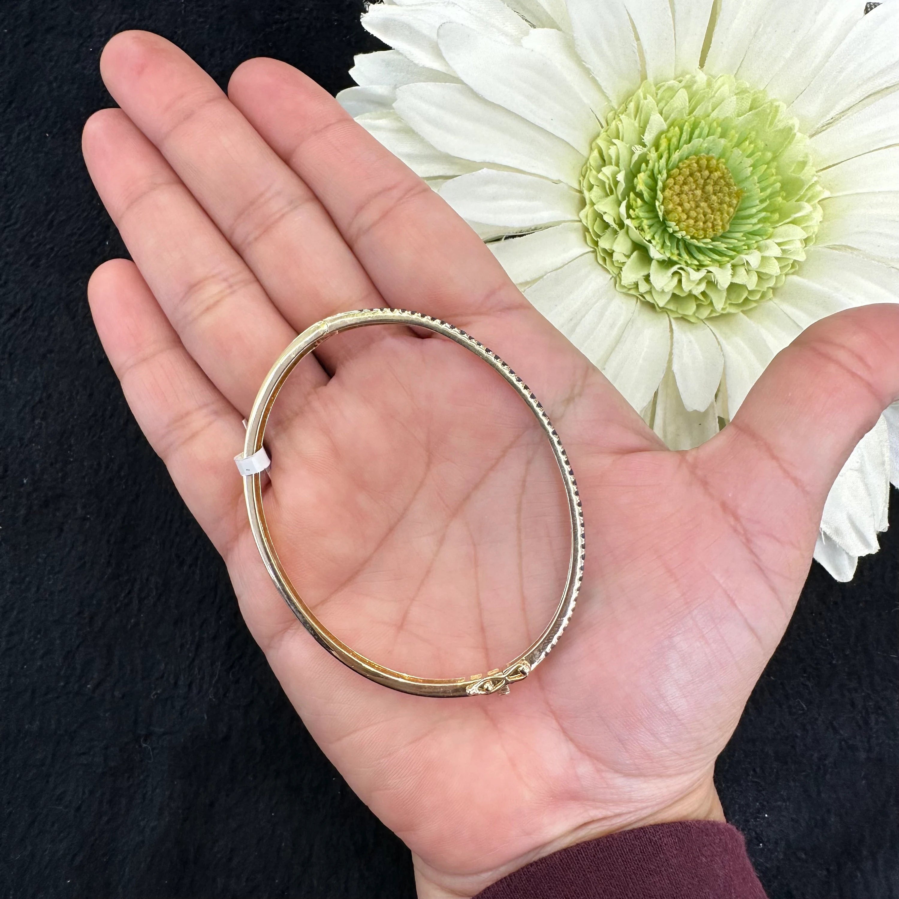 Blue Sapphire Bangle