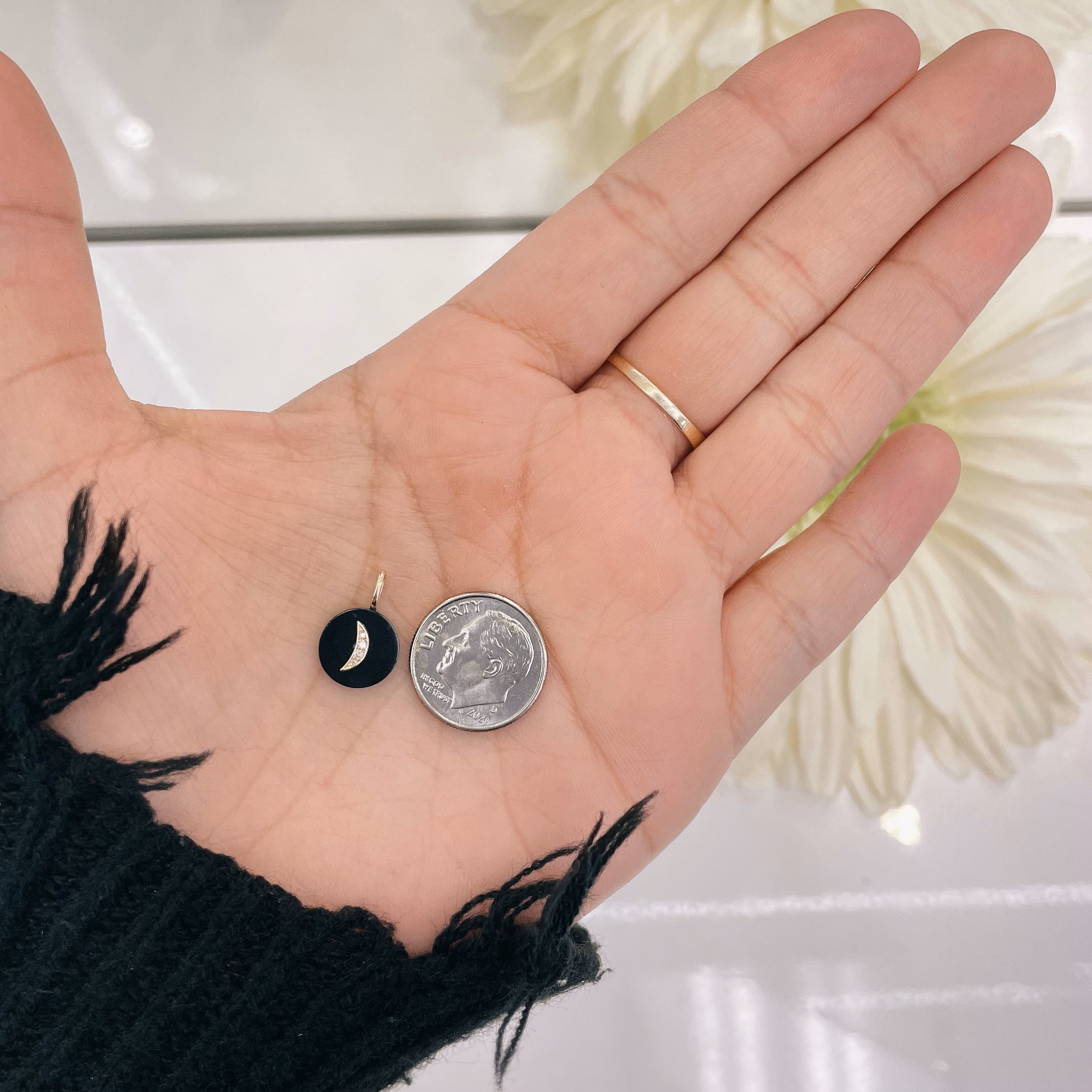 Diamond Evil Eye Pendant