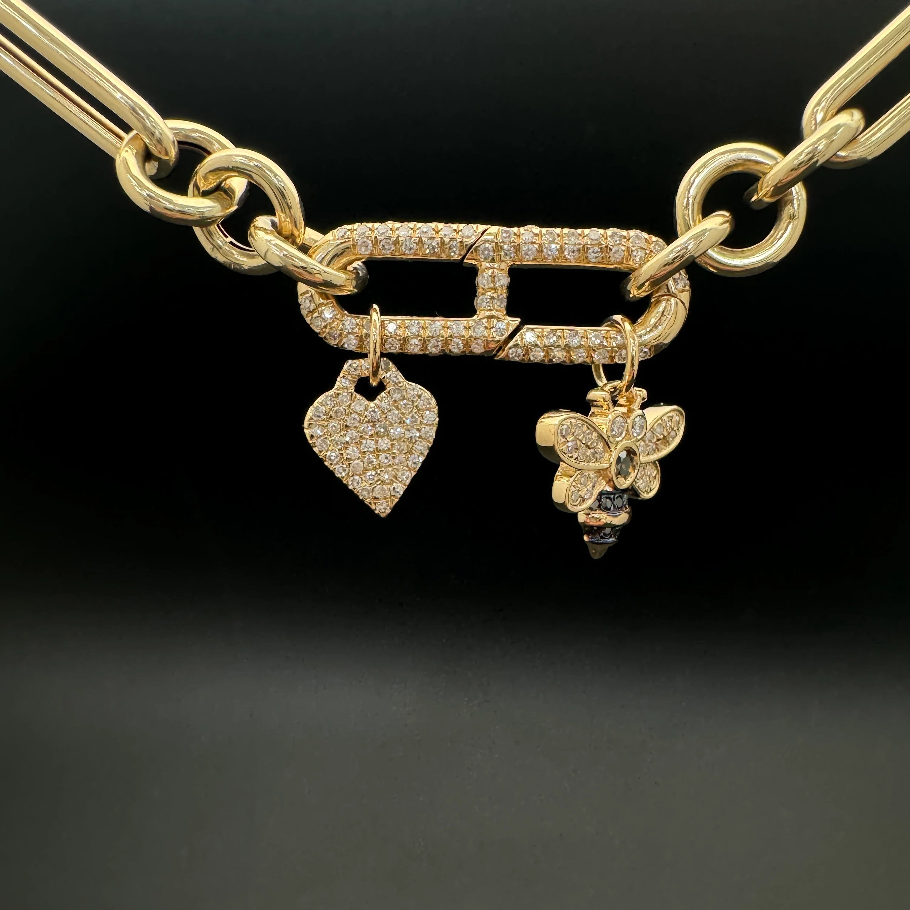 Diamond Chain link Open/Close Two Side 8x23.50mm
