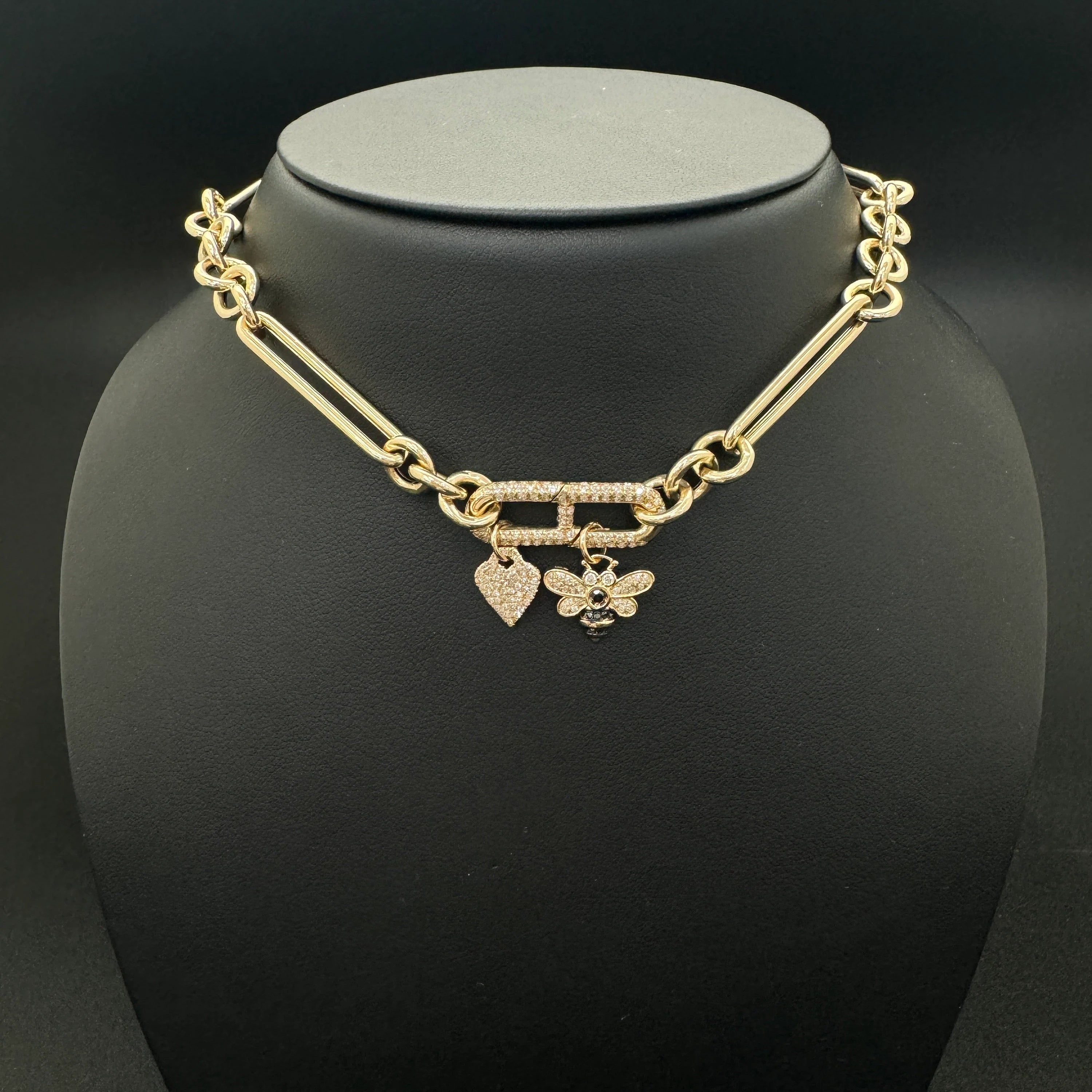 Diamond Chain link Open/Close Two Side 8x23.50mm