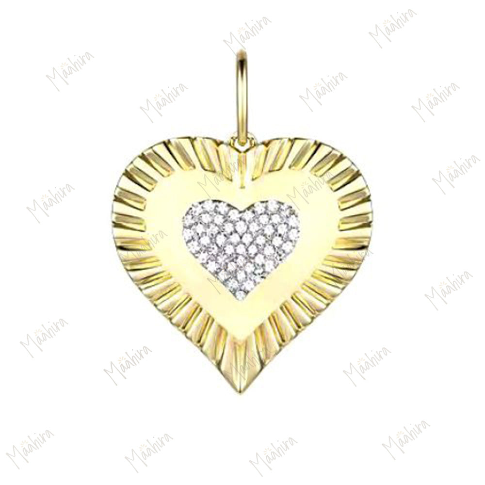Diamond Heart Pendant