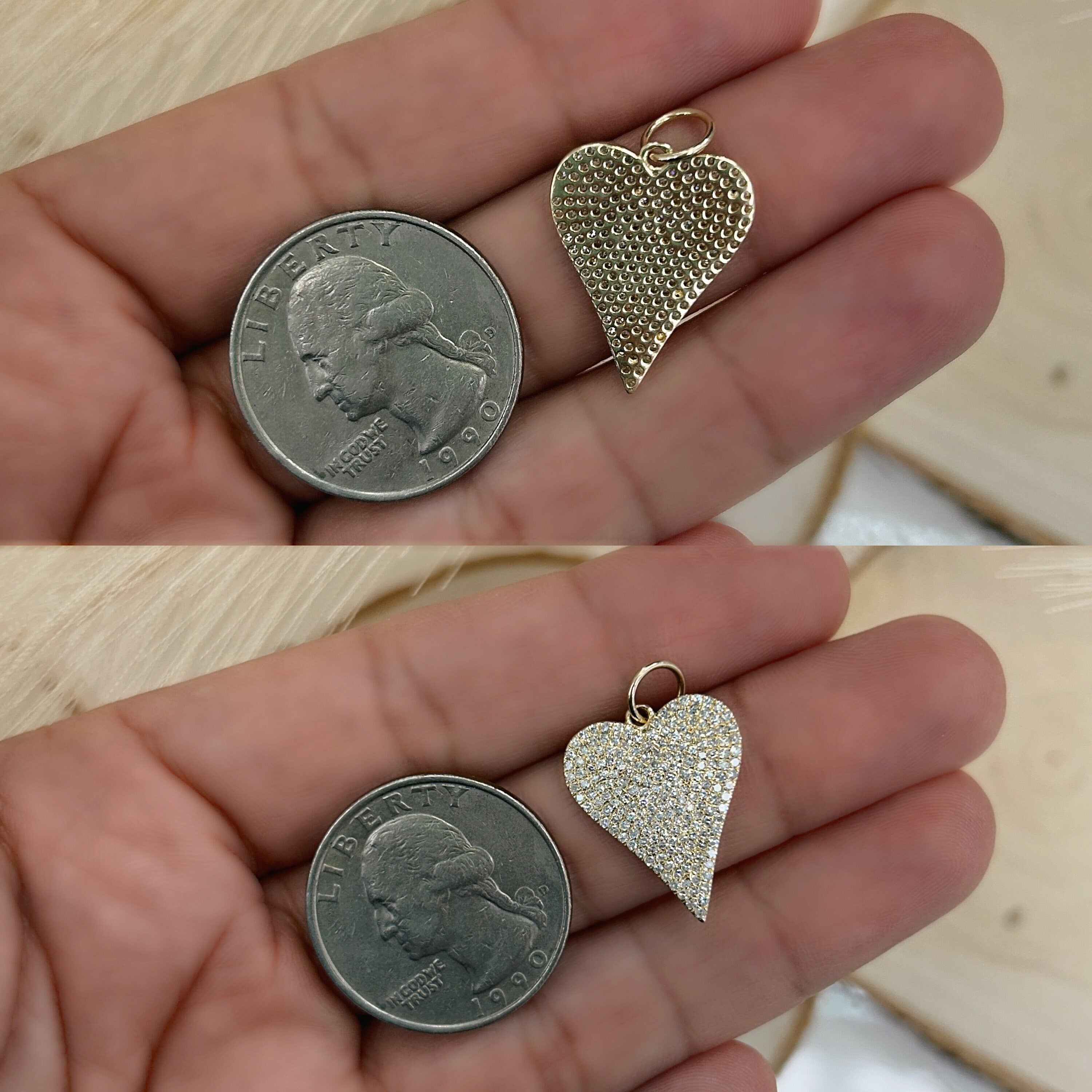 Diamond Heart Pendant