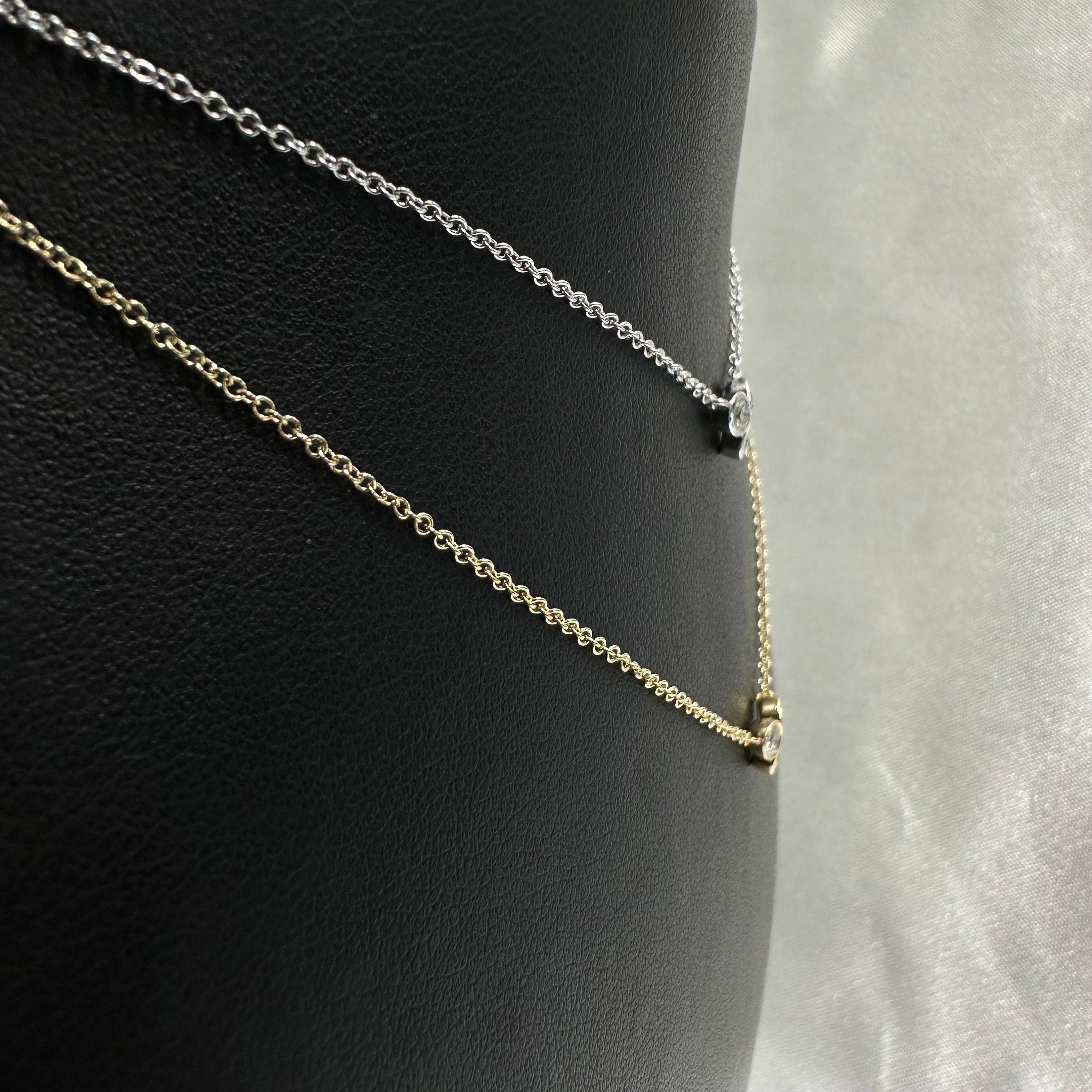 3 Diamond Necklace