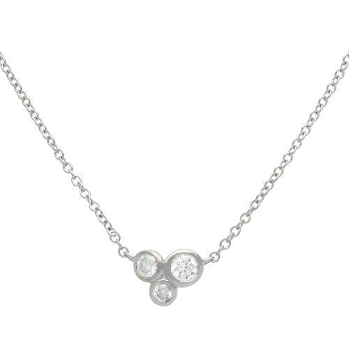 3 Diamond Necklace