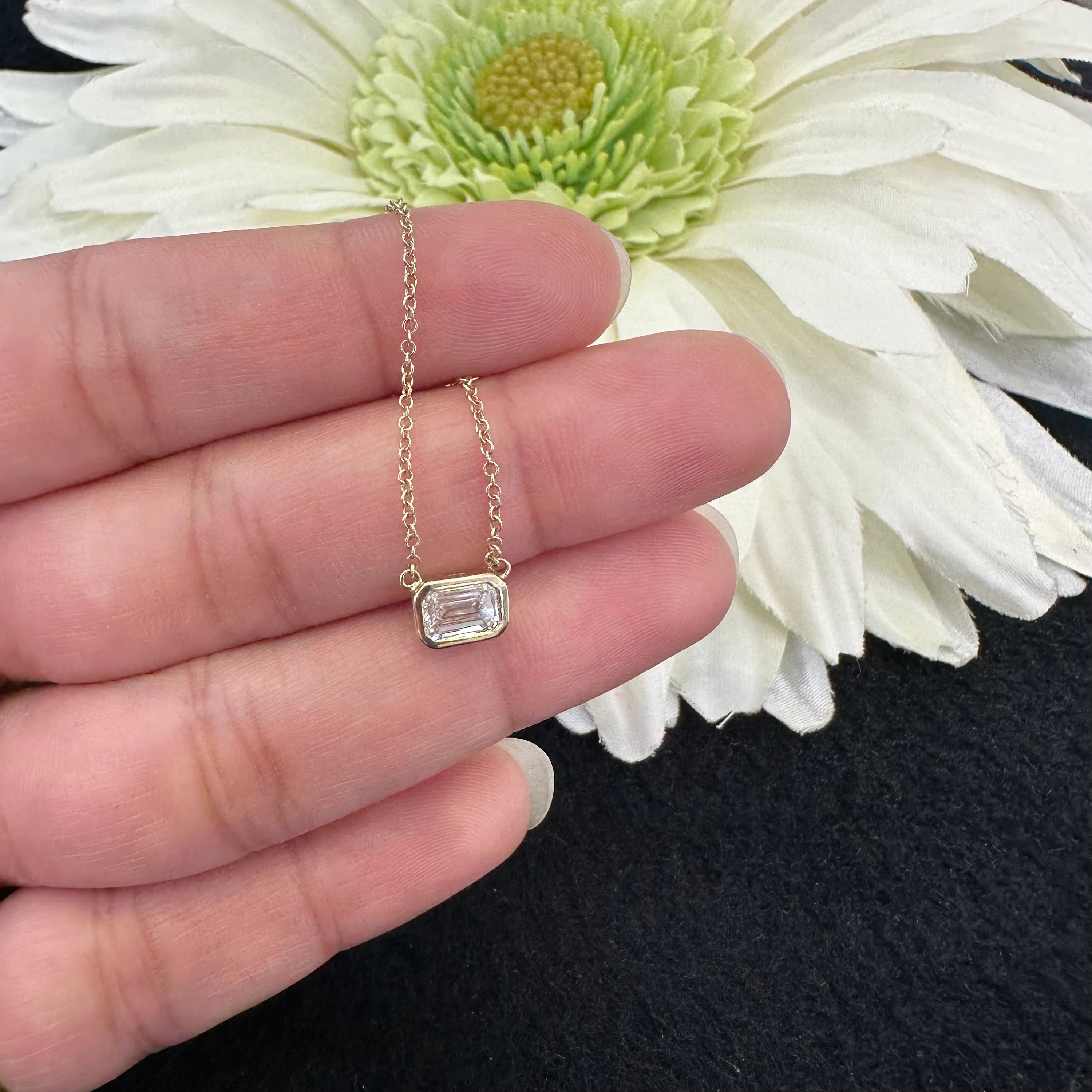 CVD Diamond Necklace