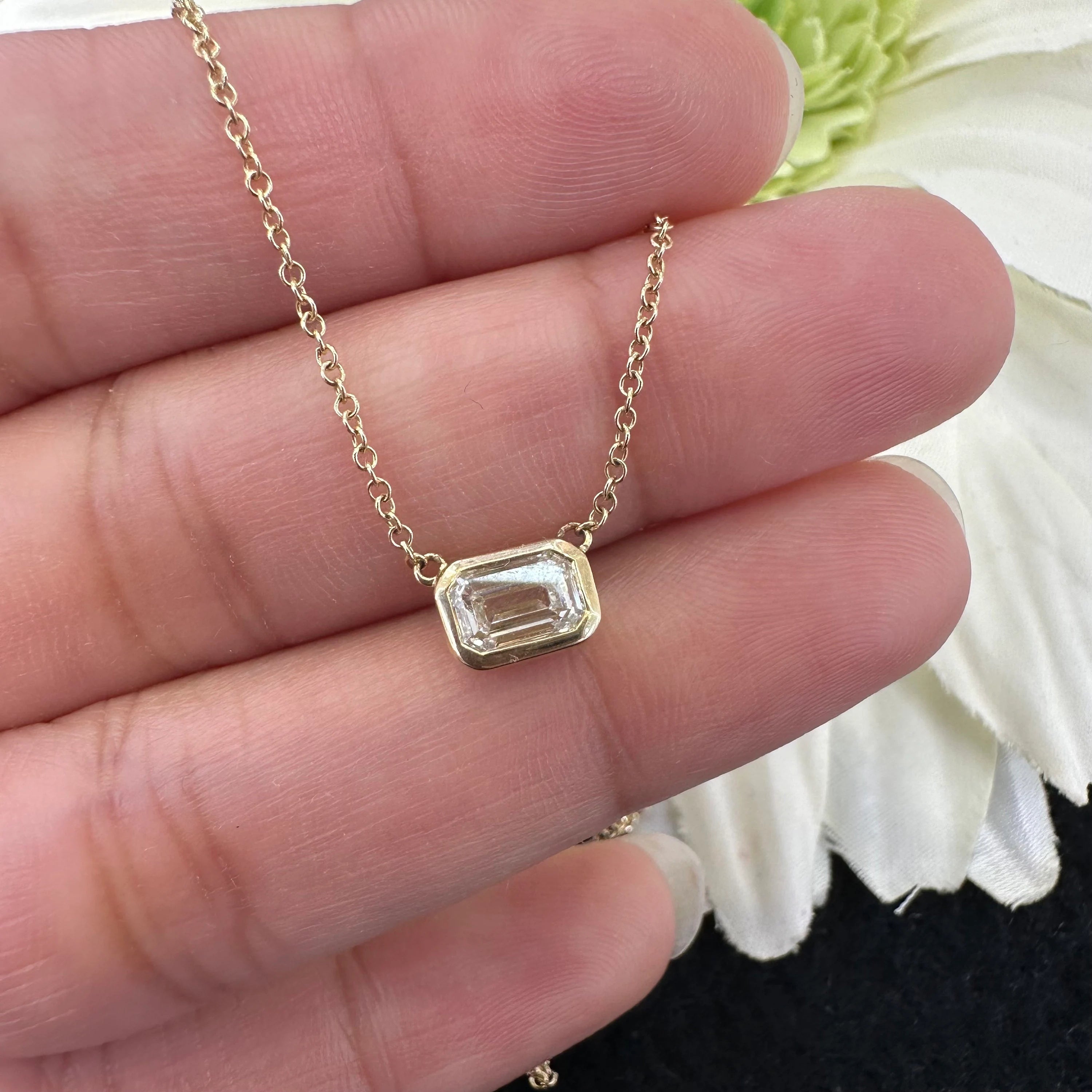 CVD Diamond Necklace