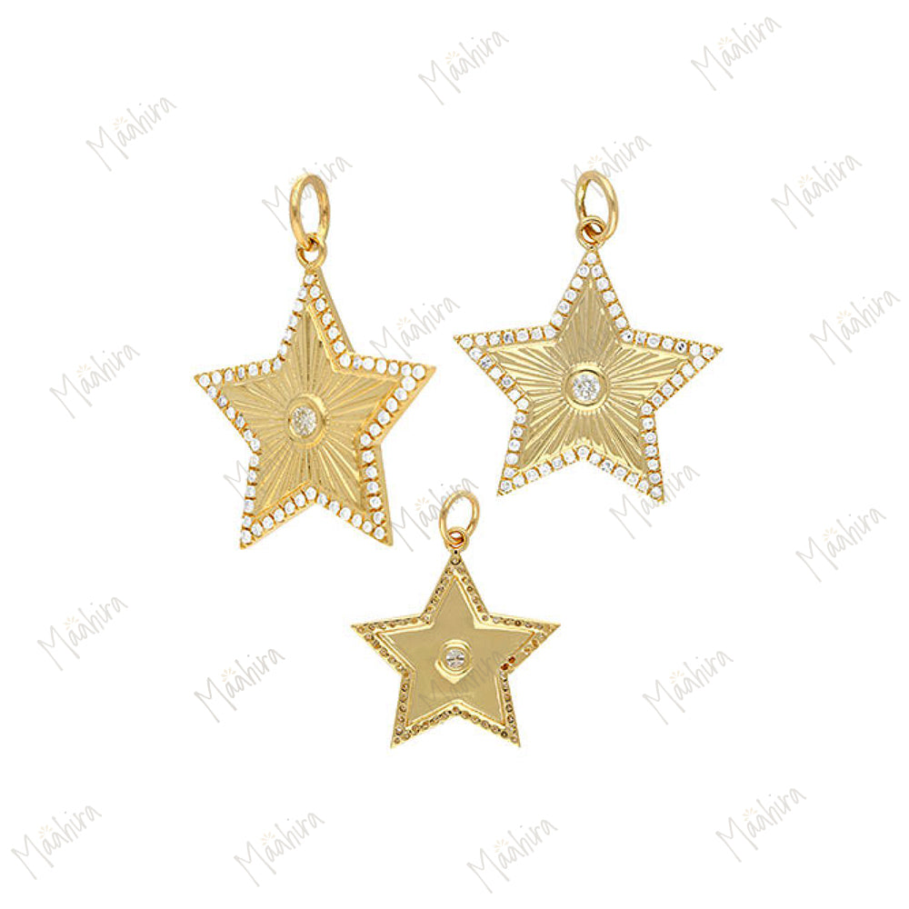 Diamond Star Pendant