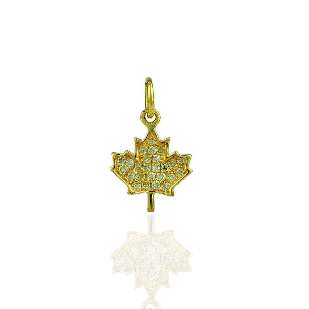 Maple Leaf Charm