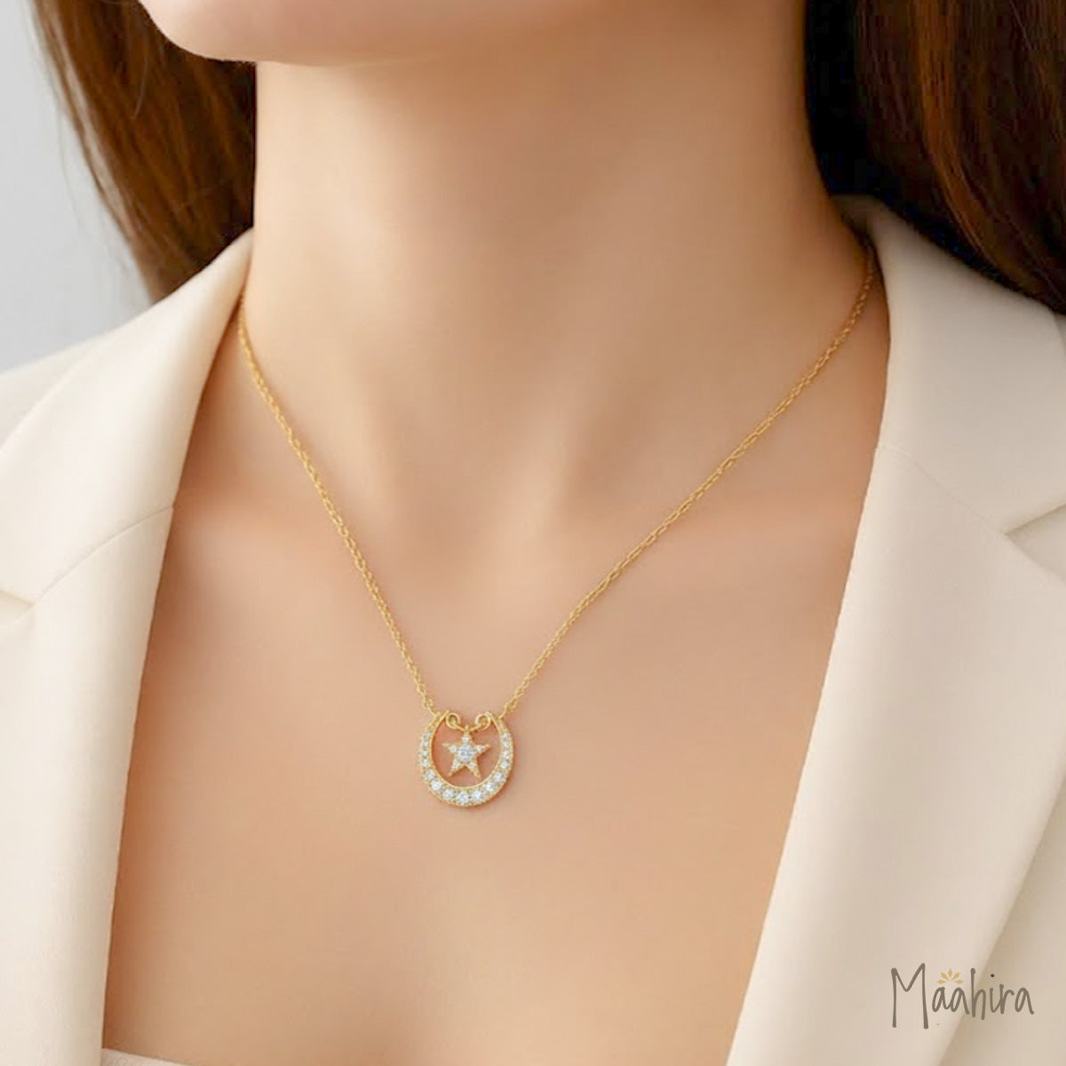 Celestial Diamond Necklace