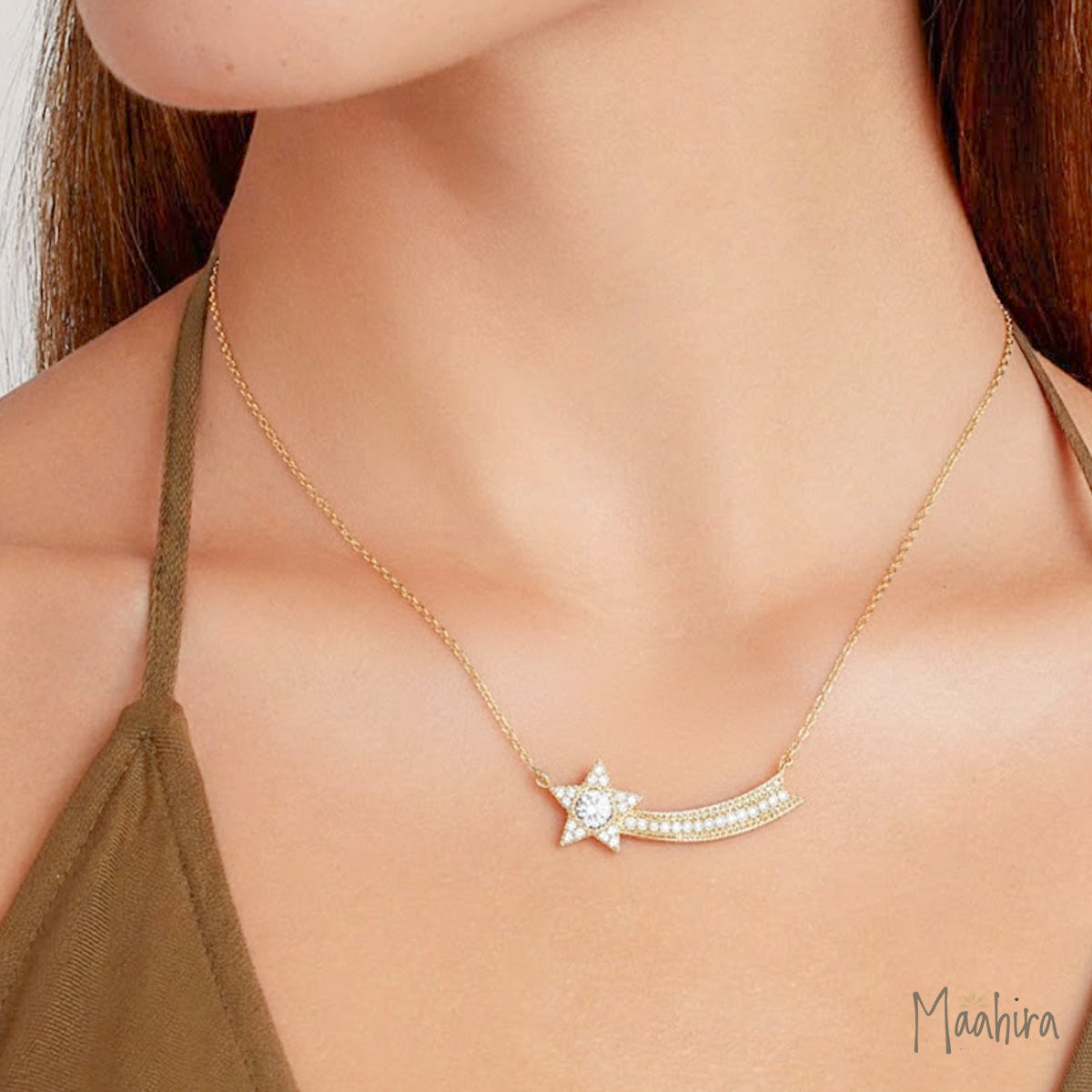 Comet Star Necklace
