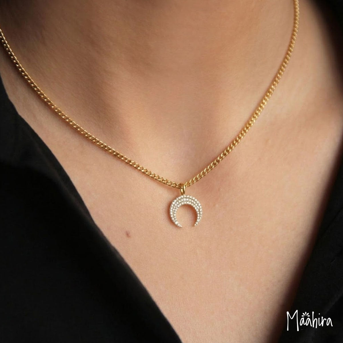 Diamon Horn Pendant 20mm